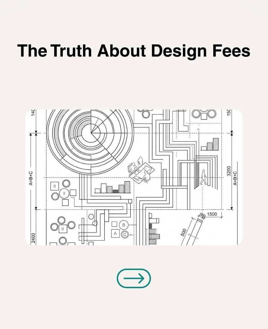 BDAA 👏🏻 @b_d_a_a_ 👏🏻
Say it louder for the people in the back

Design fees are often the most scrutinised part of a project.

But a fee covers far more than drawing time. It includes thinking, coordination, and professional responsibility.

It is