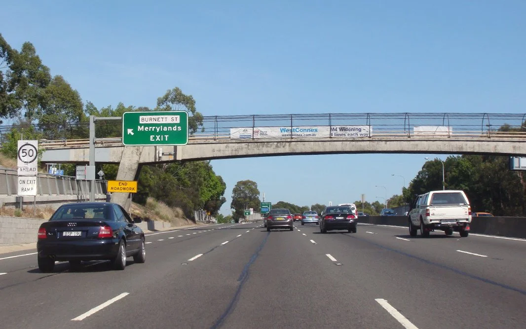 M4 Merrylands Exit
