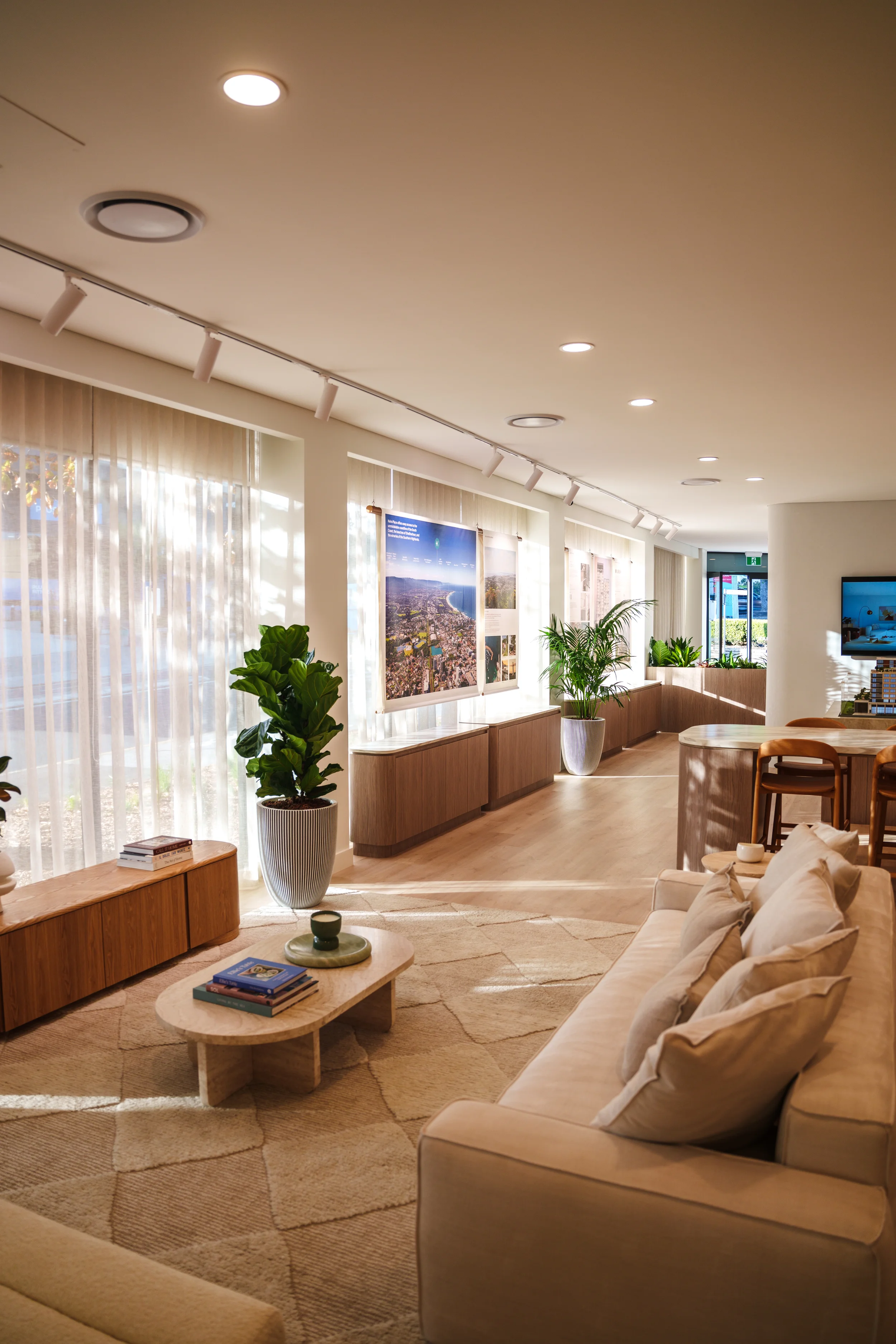  Living Room of Display Suite 