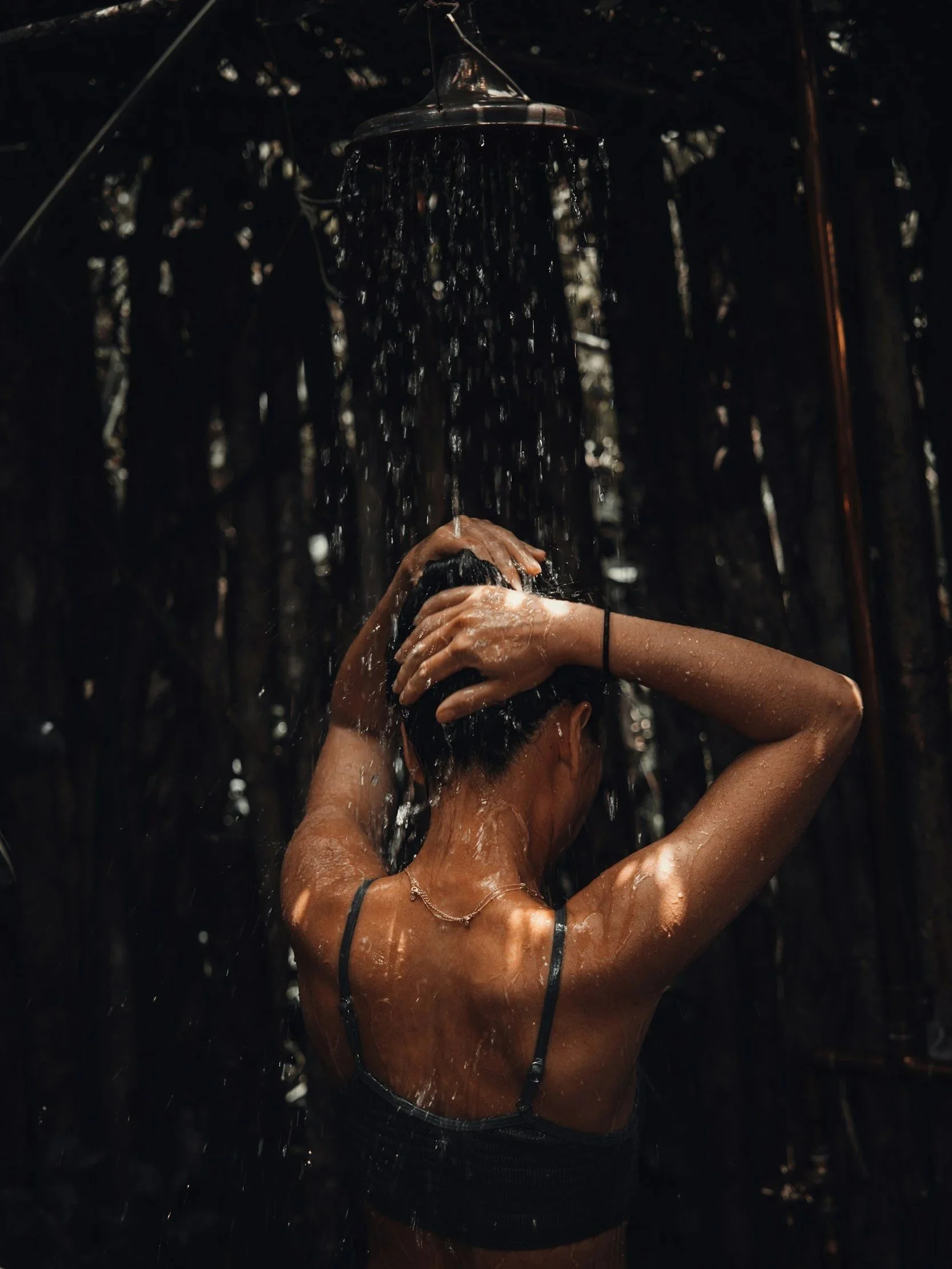 How to handle soaking wet curls from the shower.
