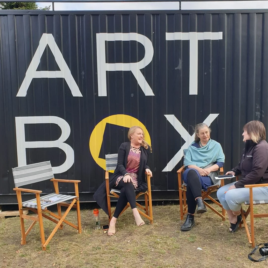 Huon News interviews behind the ARTBOX