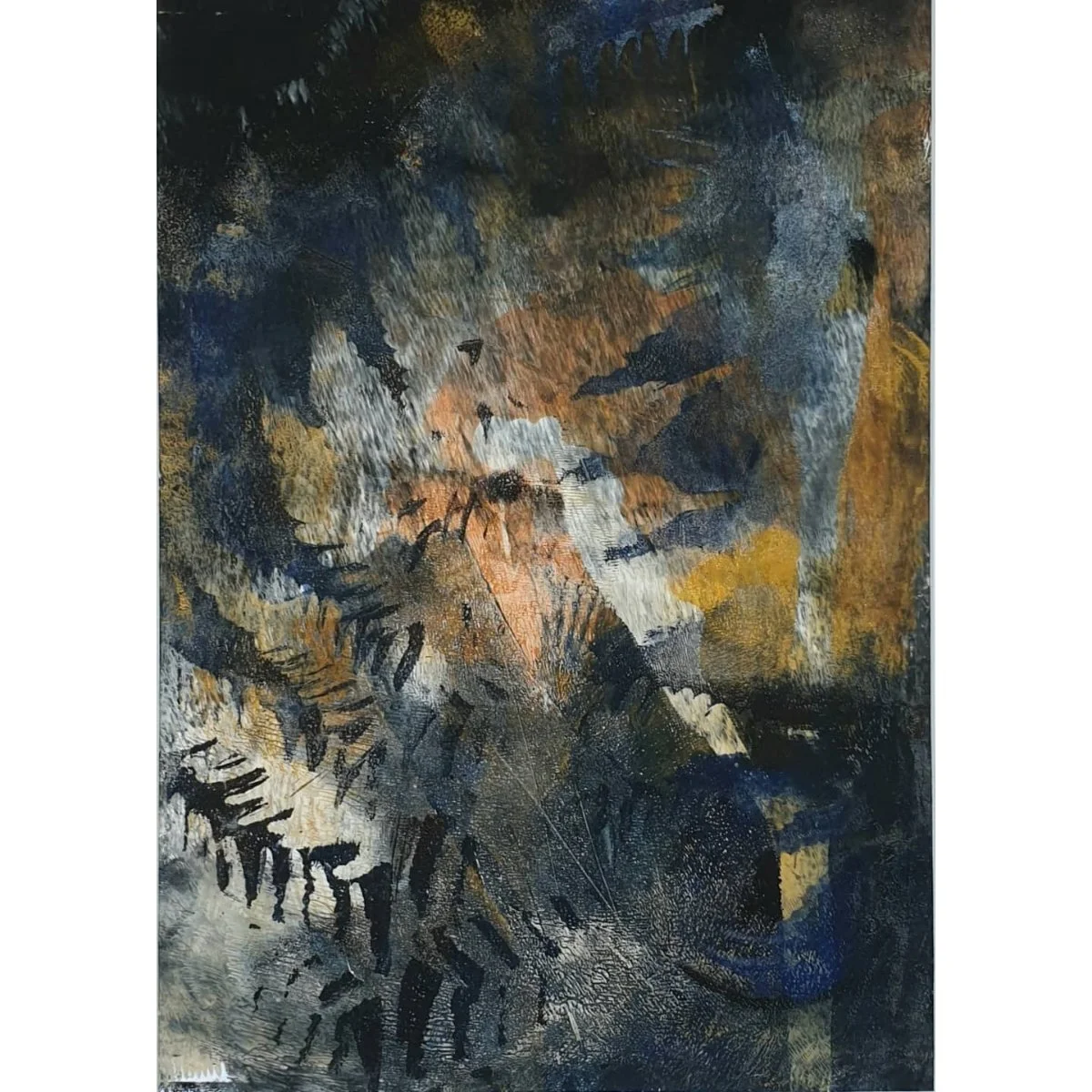 Henrietta Manning Botanical Monoprint ferns