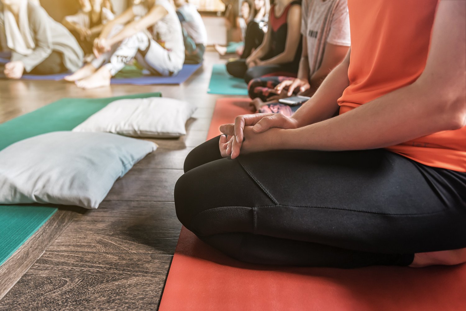 ZEN Seraphine leading a group sound meditation