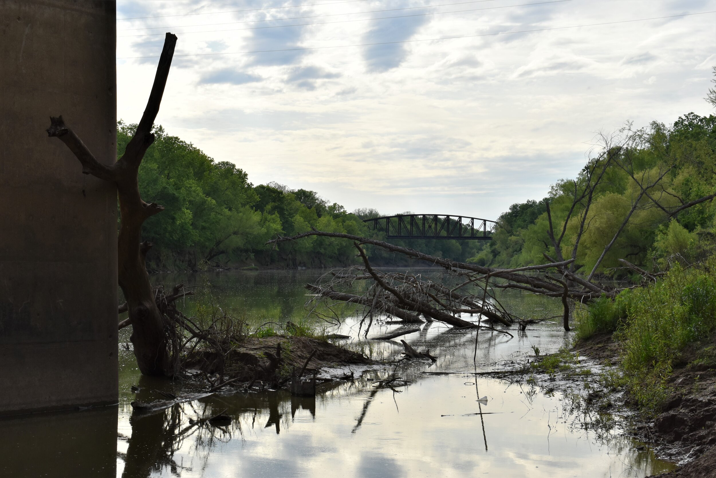 Brazos River at FM979 near Calvert