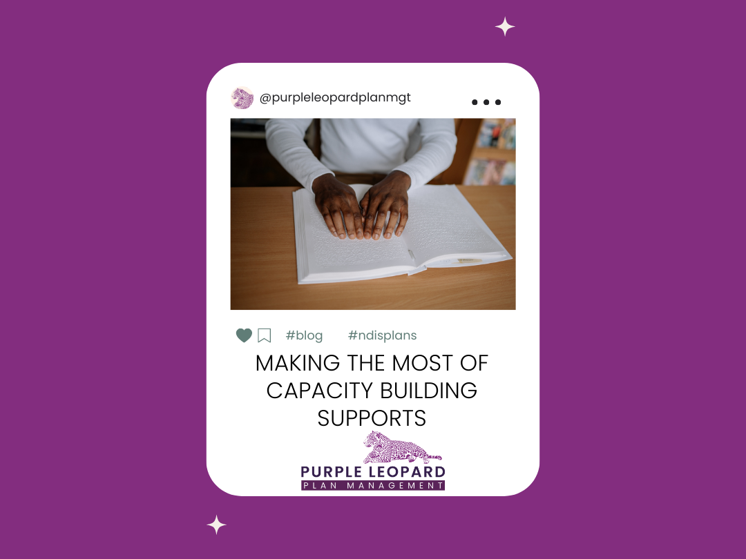 Making the Most of Your Capacity Building Supports