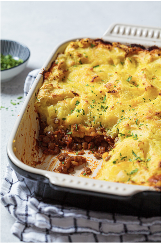 Lentil &amp; Vegetable Cottage Pie 