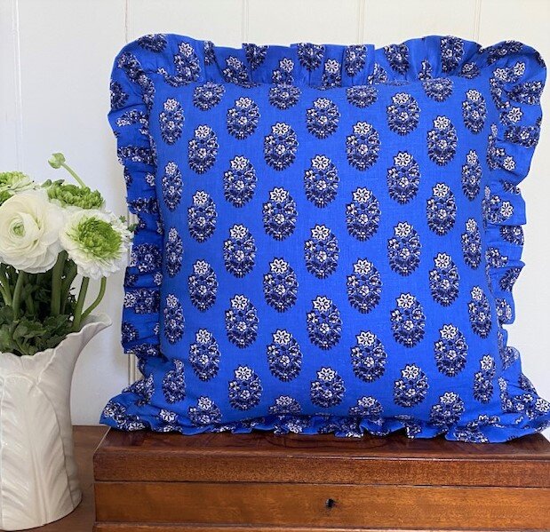 Cushion Anna Spiro 'Flora' 45cm — IDLEWILDE