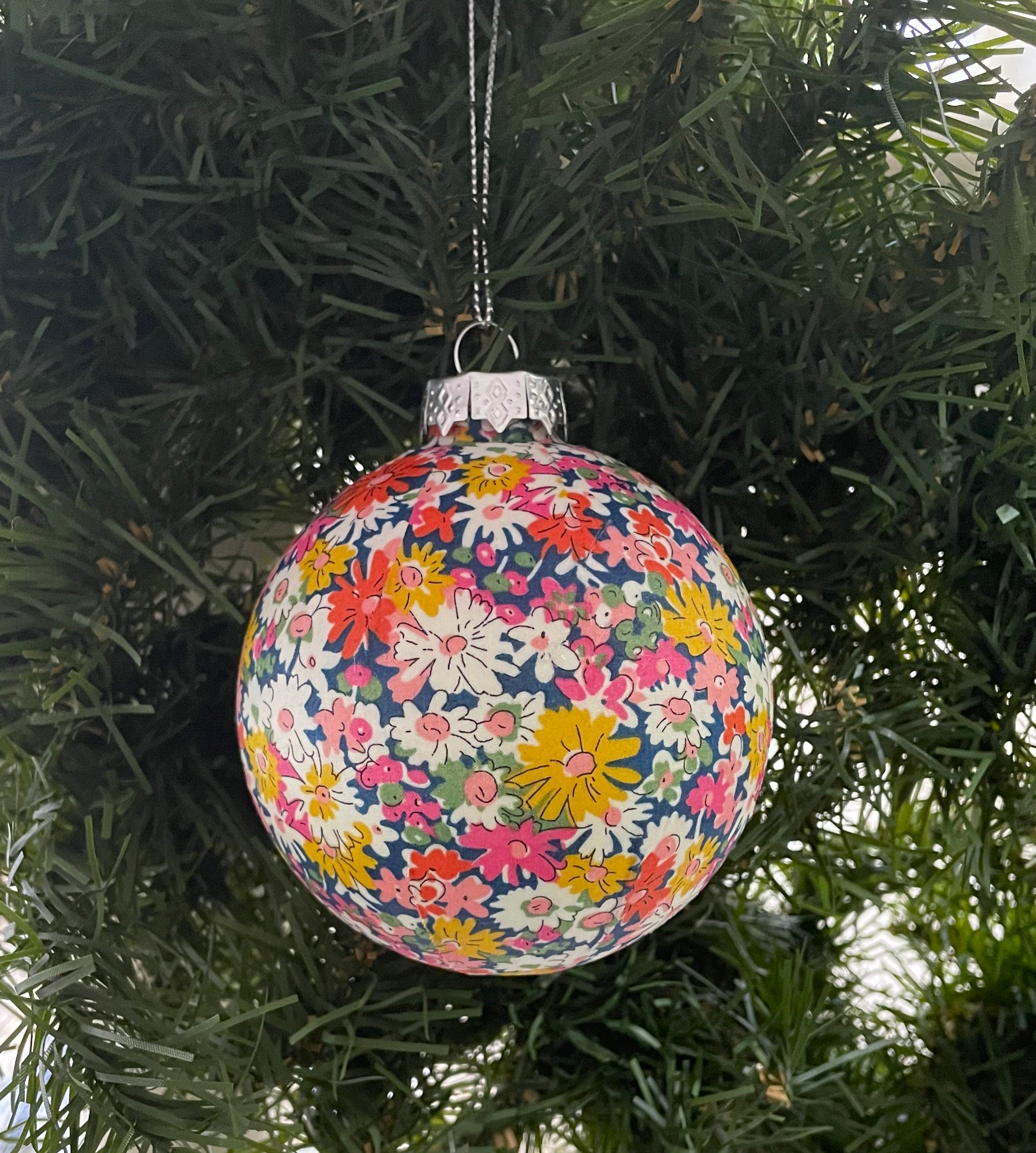 Liberty Christmas bauble 'Libby'