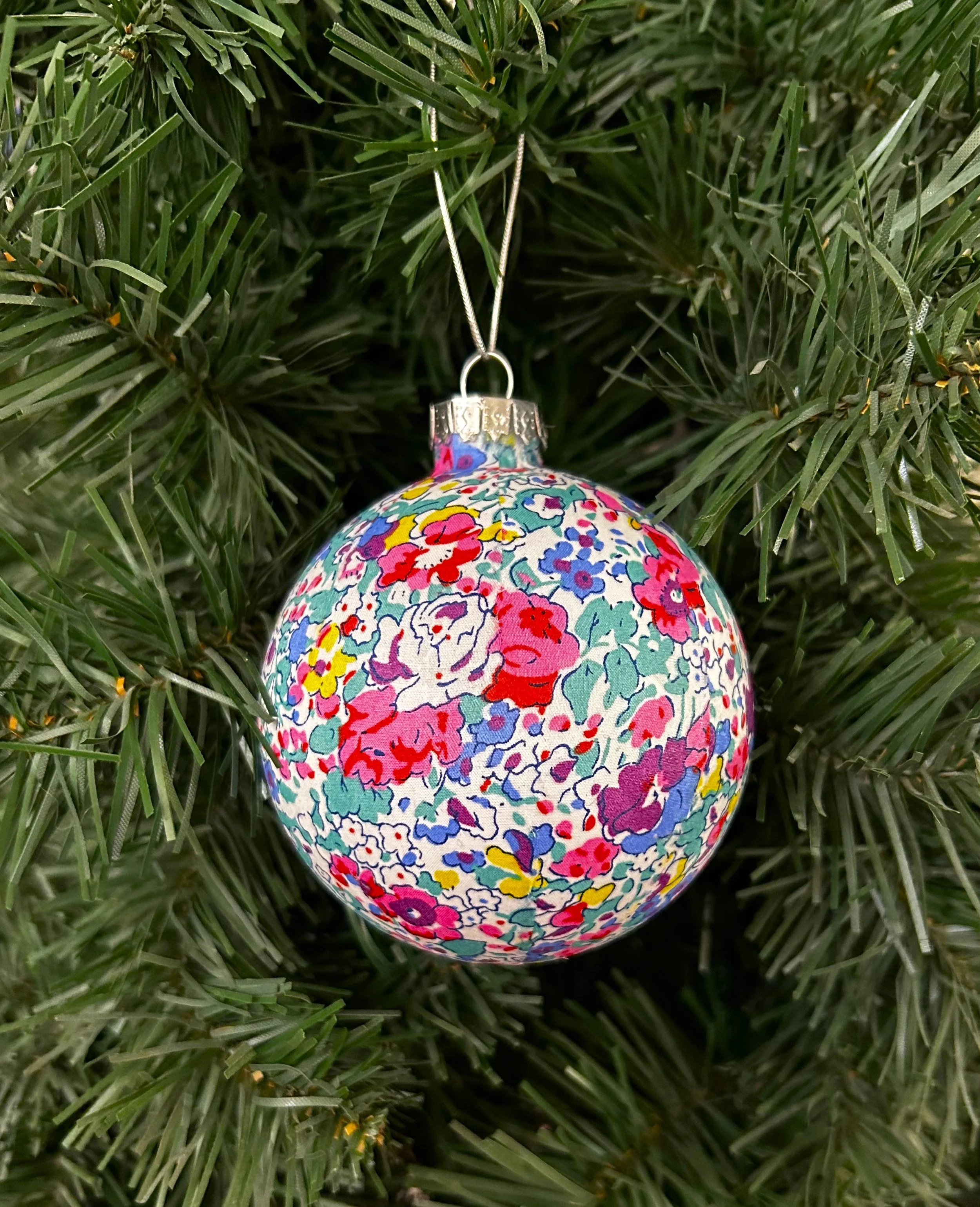 LIBERTY CHRISTMAS BAUBLE 'CLAIRE AUDE'