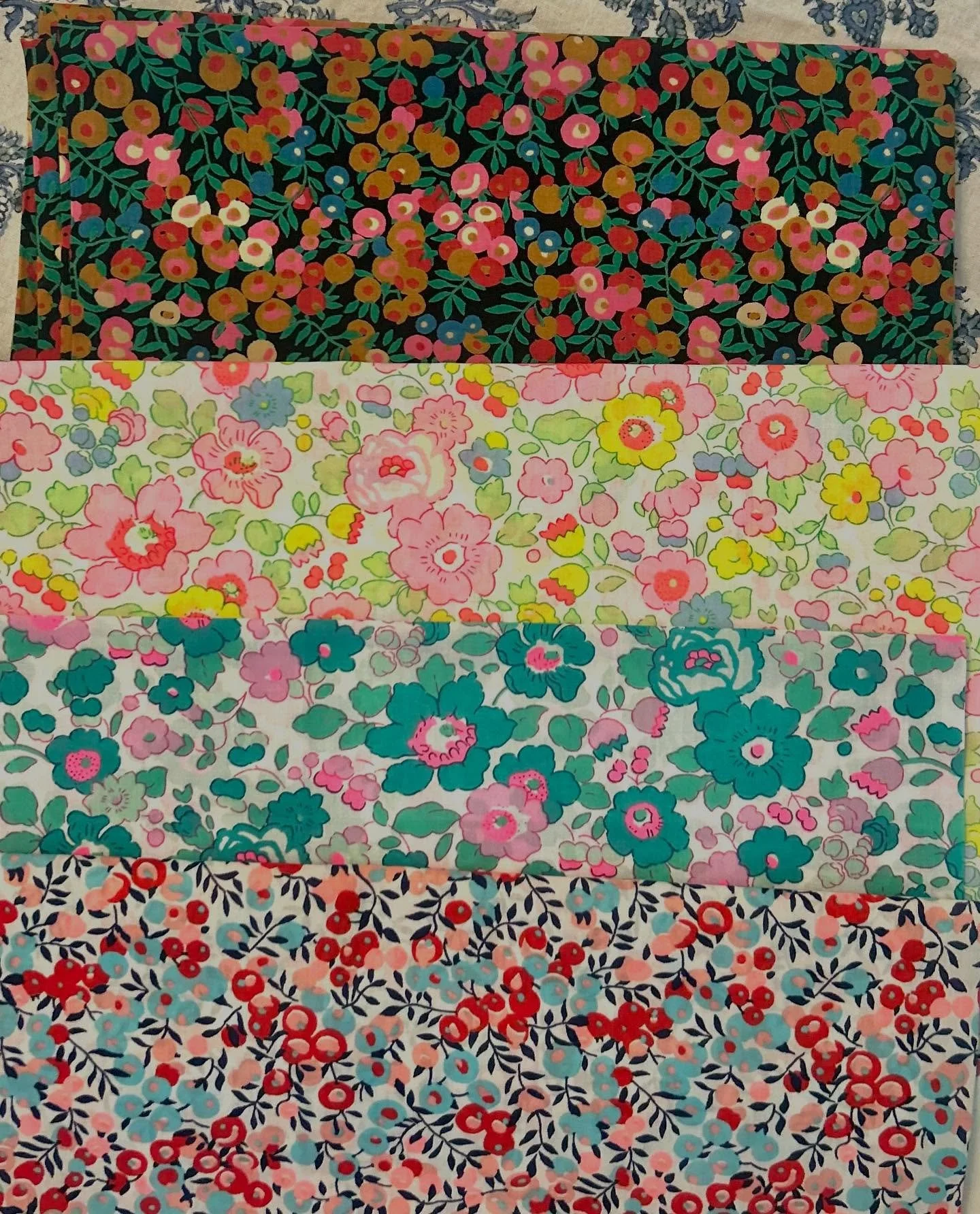 A mix of new and vintage foraged Wiltshire and Betsy. Which colour is your favourite?