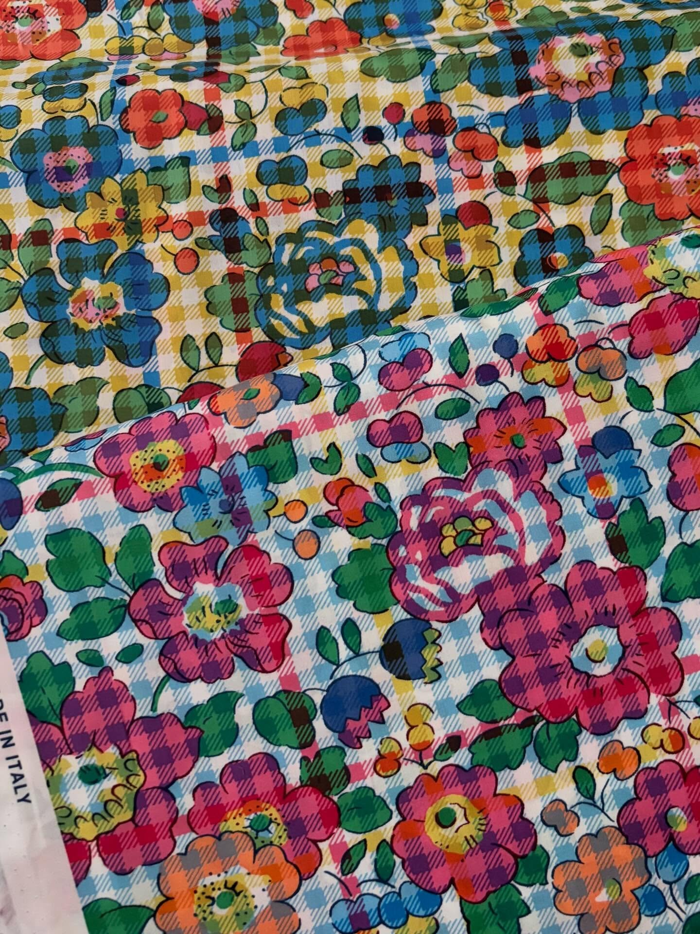 Betsy and gingham together at last! 💕 So pretty for summer clothing.