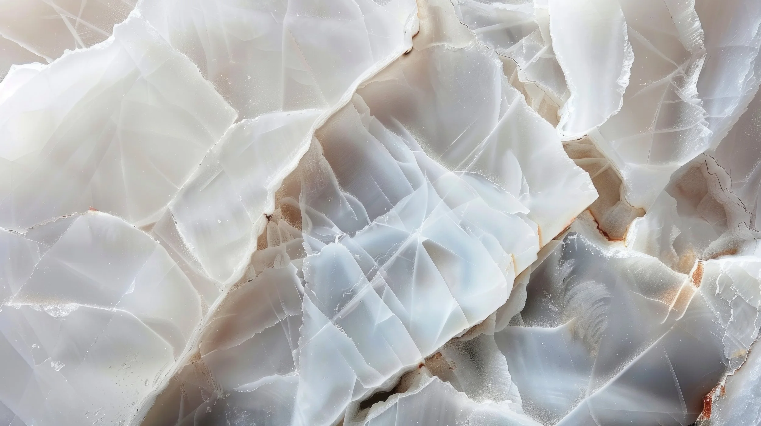 Matte Quartz Bracelet 6mm