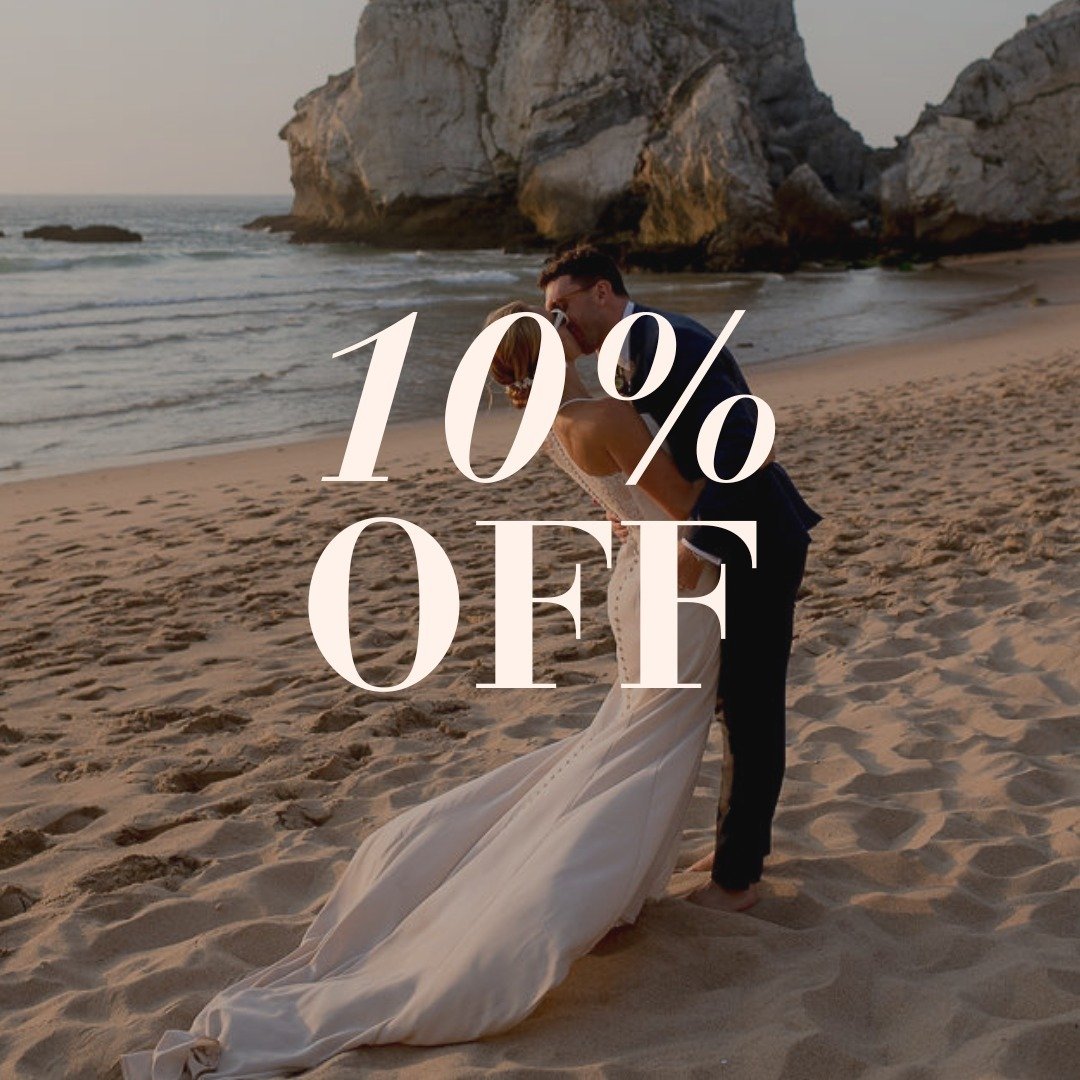 Hey you! Looking for an adventurous and intimate elopement? 💕

We have a BIG SPRING SALE 🌺 
Get 10% off any Standard Elopement Package in Spain, Greece, and Portugal! 

For bookings made until May 31st - LINK IN BIO

#elopementwedding #elopementins