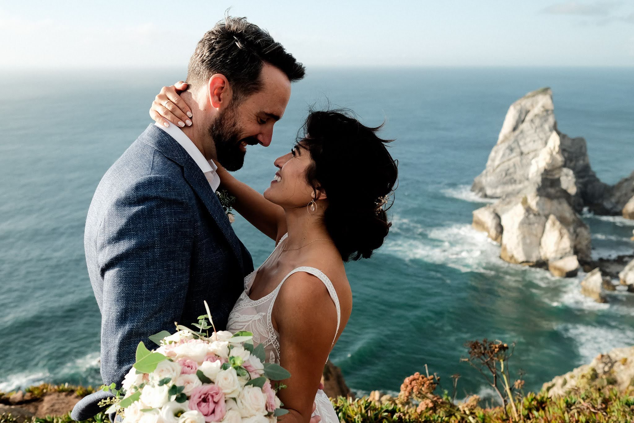 Cabo da Roca Portugal Lisbon Sintra Elopement Packages - Elope in Portugal