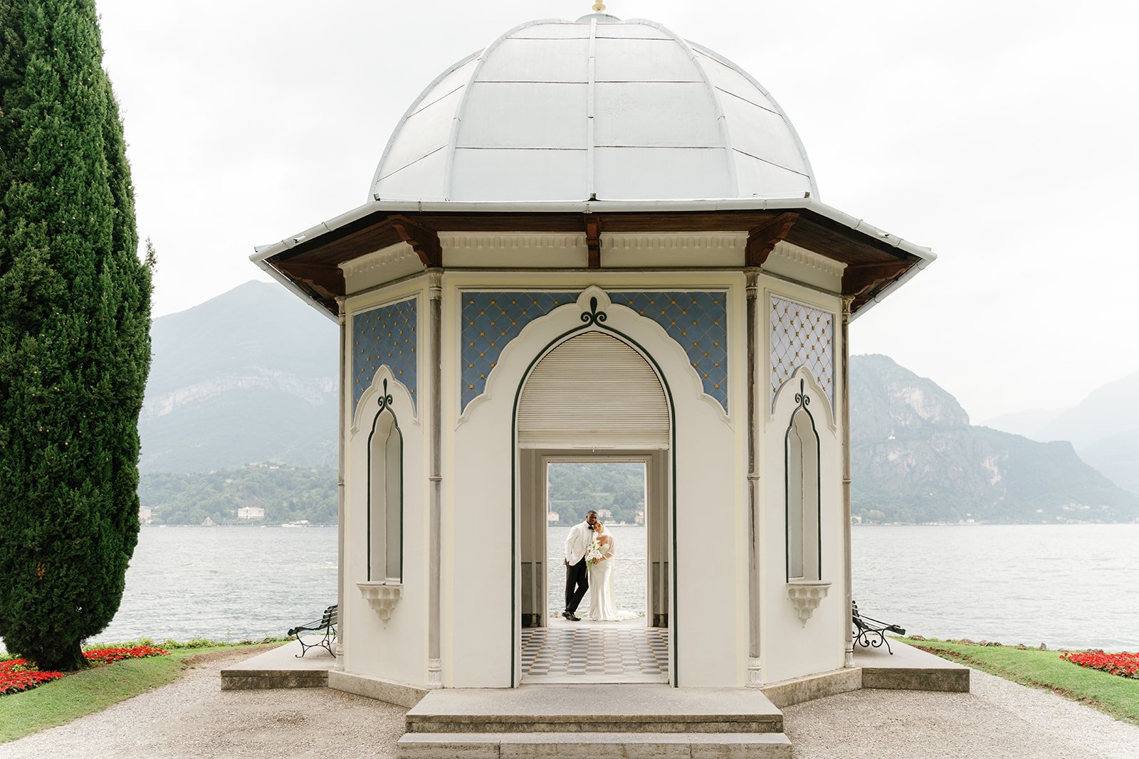 Elopement in Italy Lake Como in Vila Meltzi