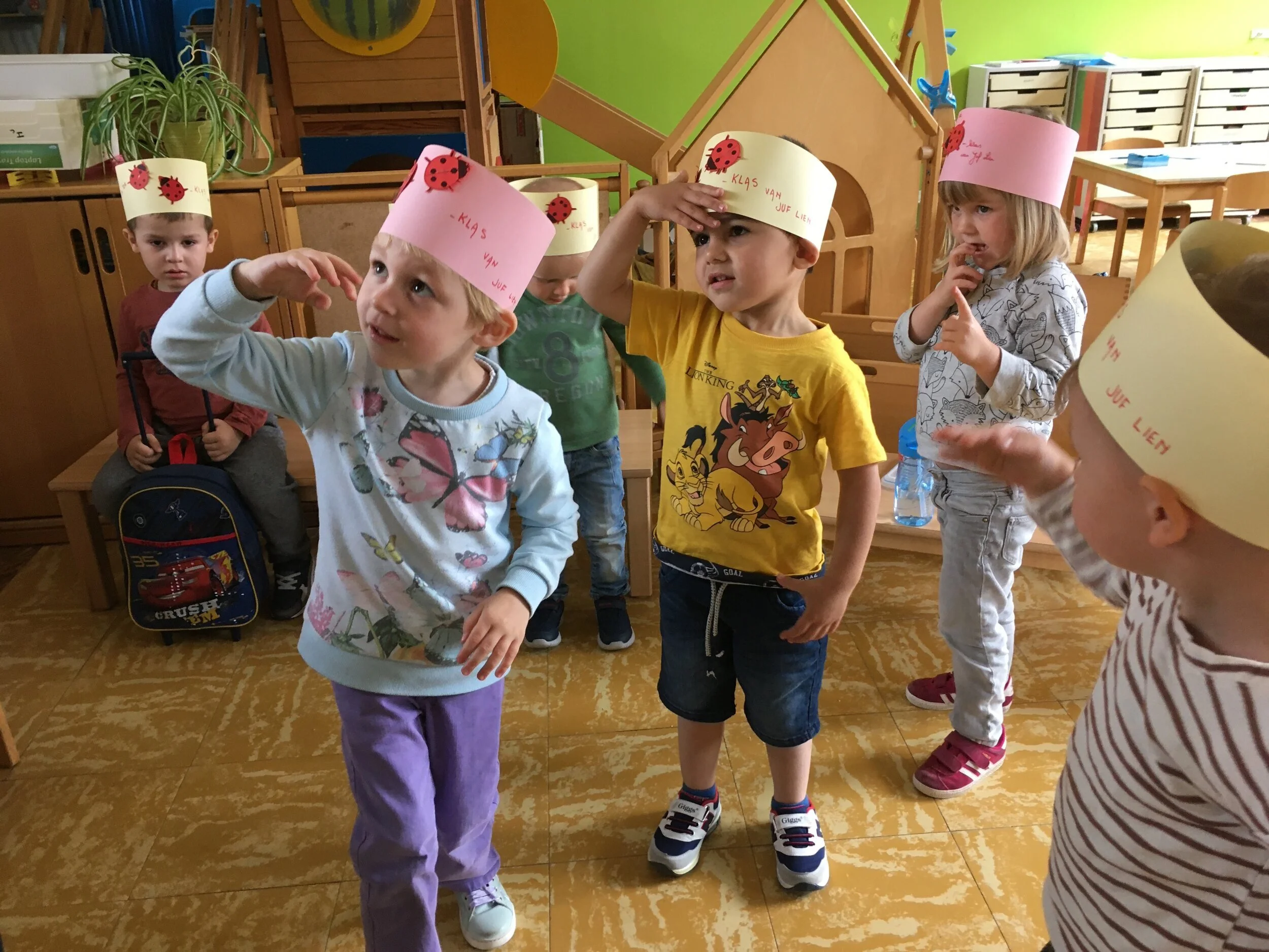 Eerste week in de lieveheersbeestjesklas …