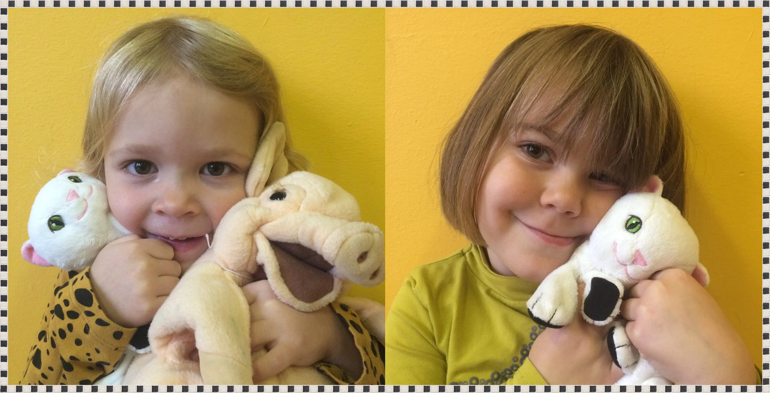 Knorrie en Ina de poes