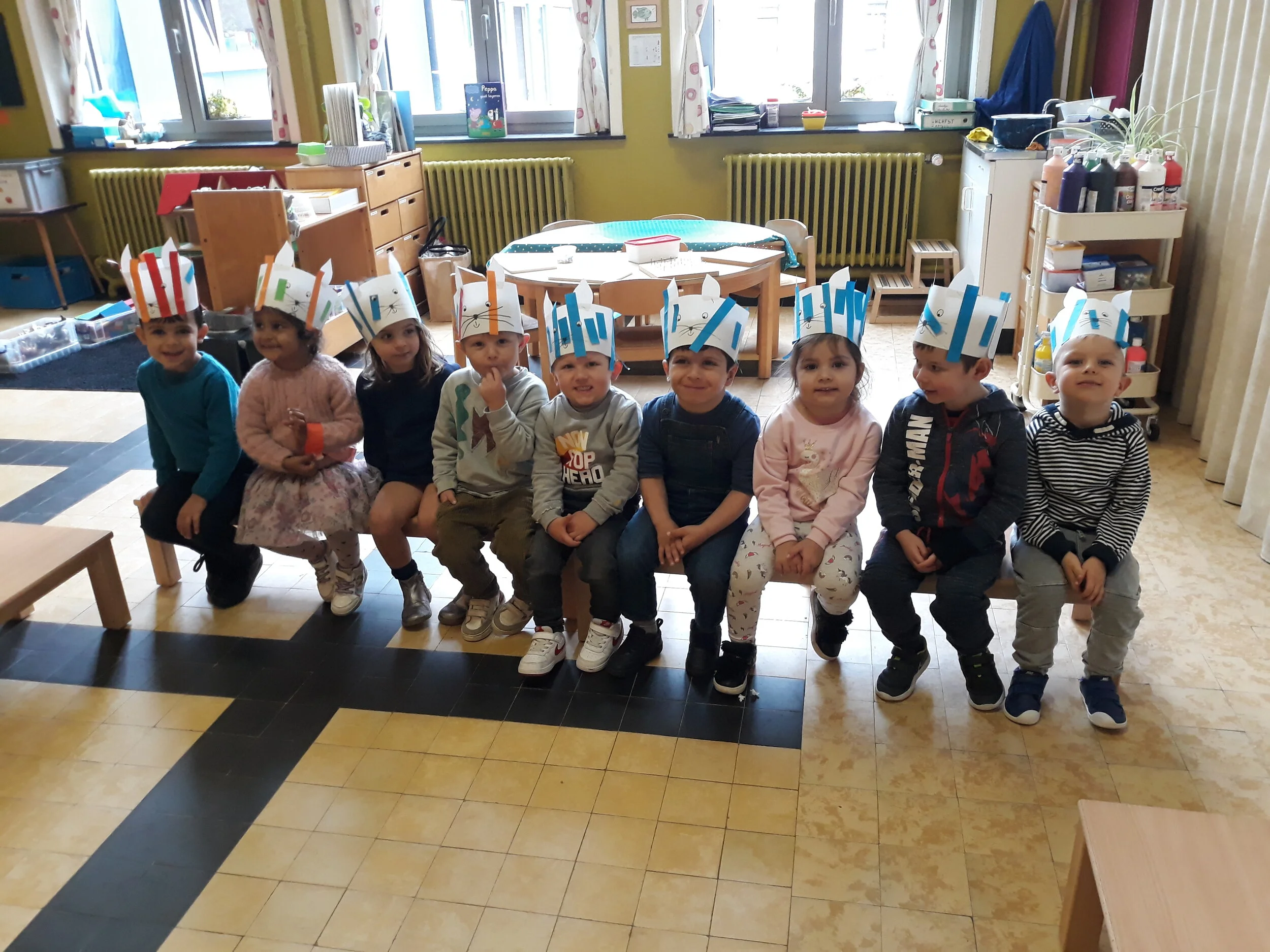 Ina zoekt streepjes in de vissen- en uiltjesklas