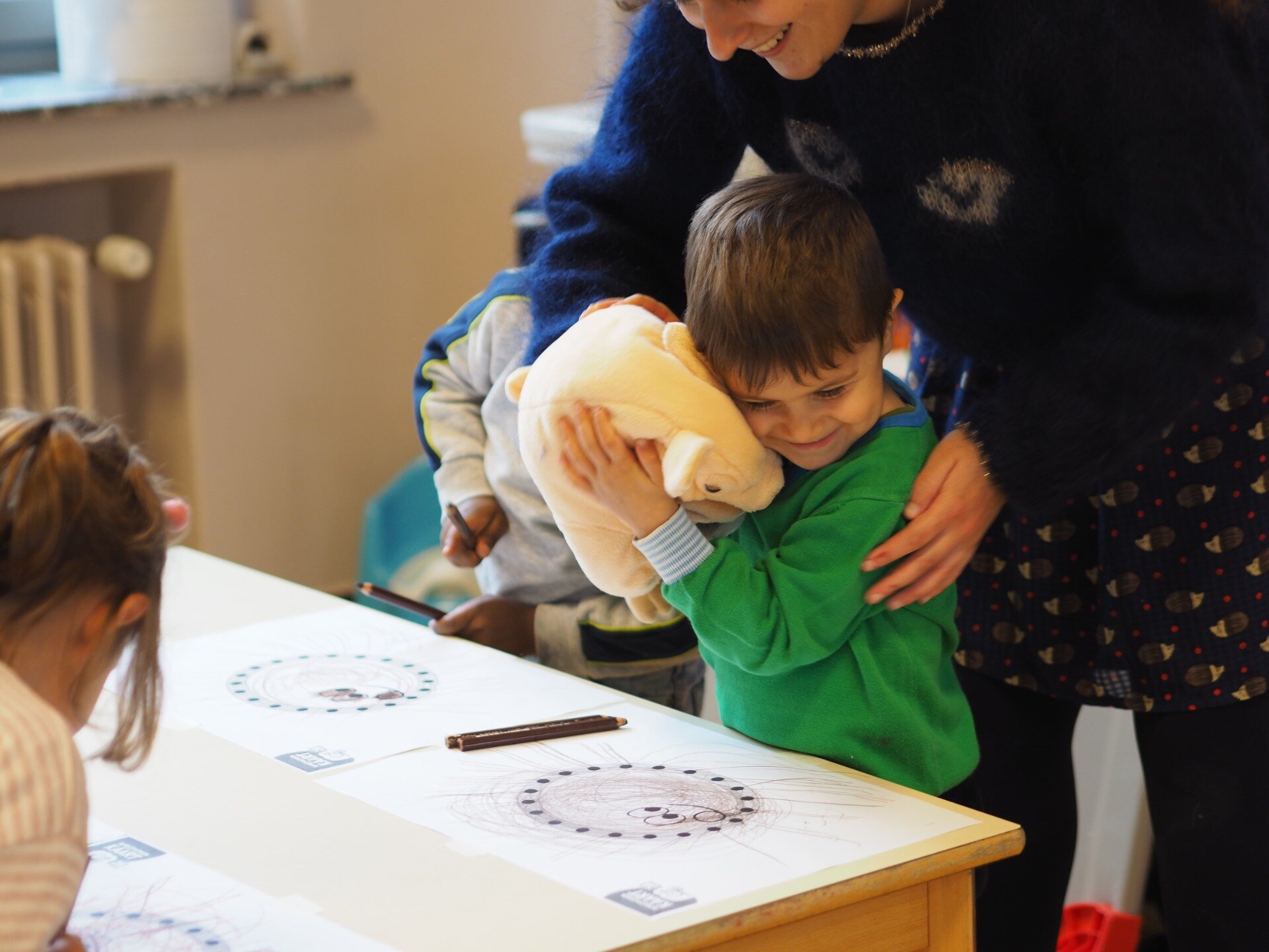 Knorrie in de herfst