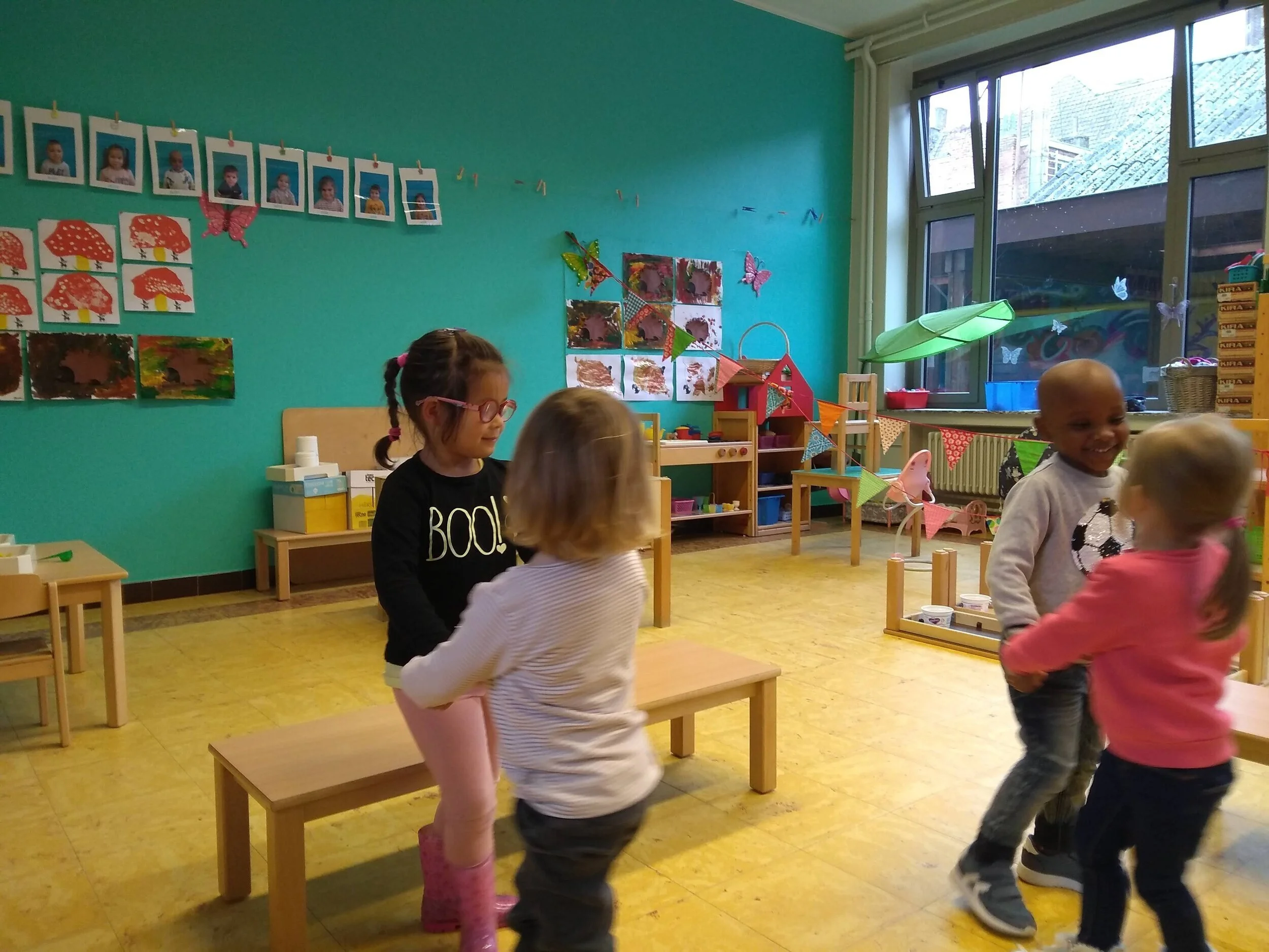 Herfst in de vlinderklas