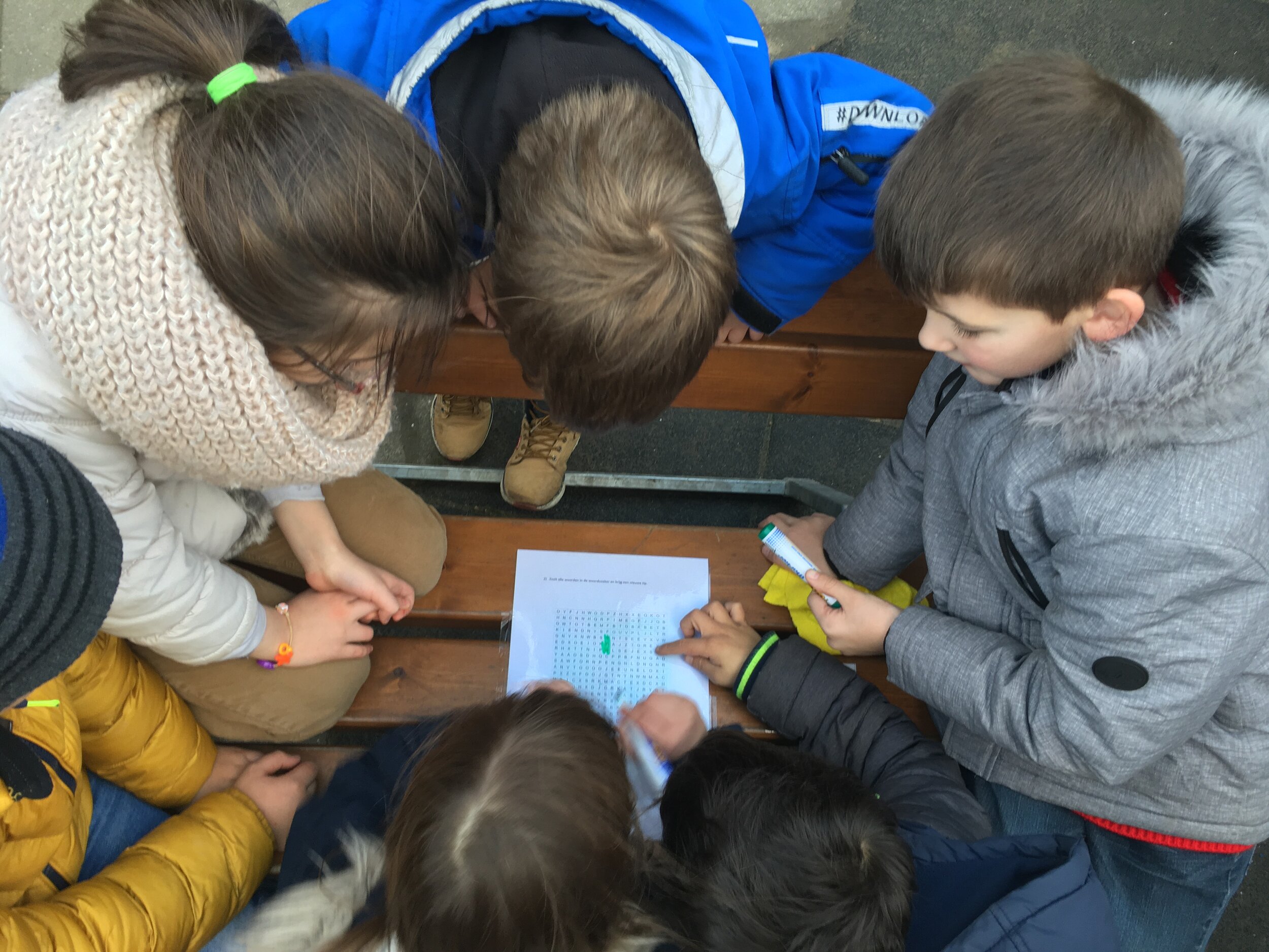 Met z’n allen op schattenjacht