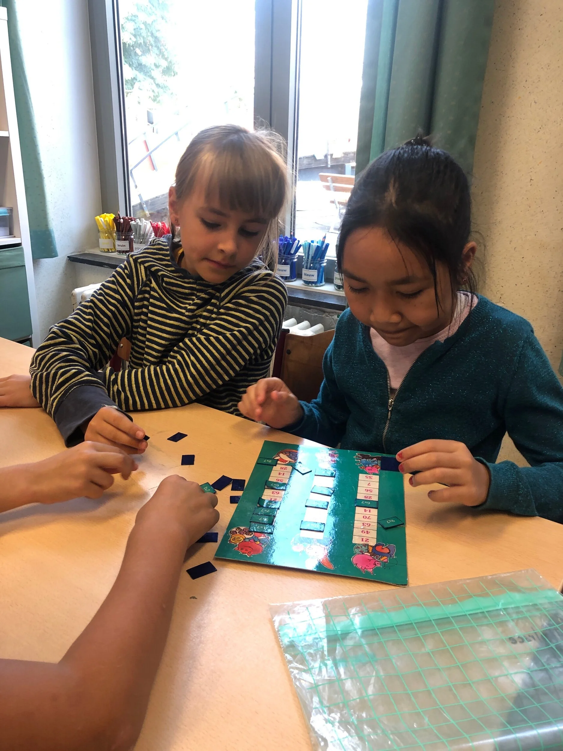 Tafelspelletjes in 3A