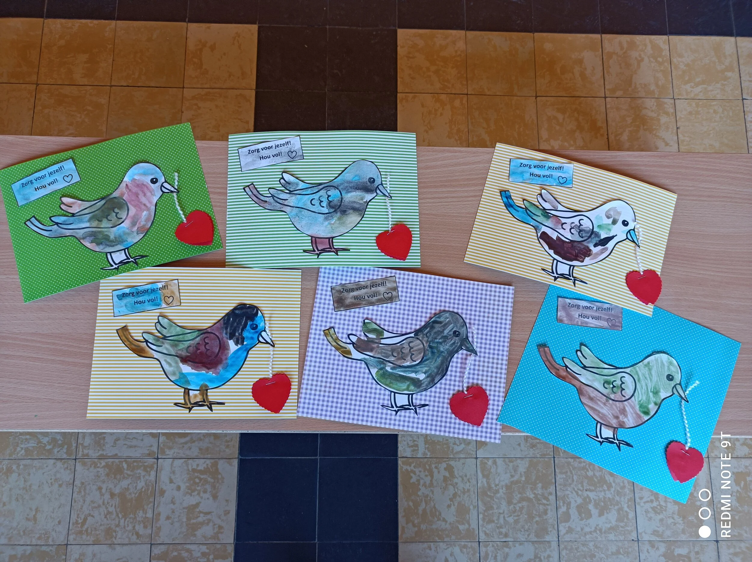 Vogels in de winter (IA &amp; IB)