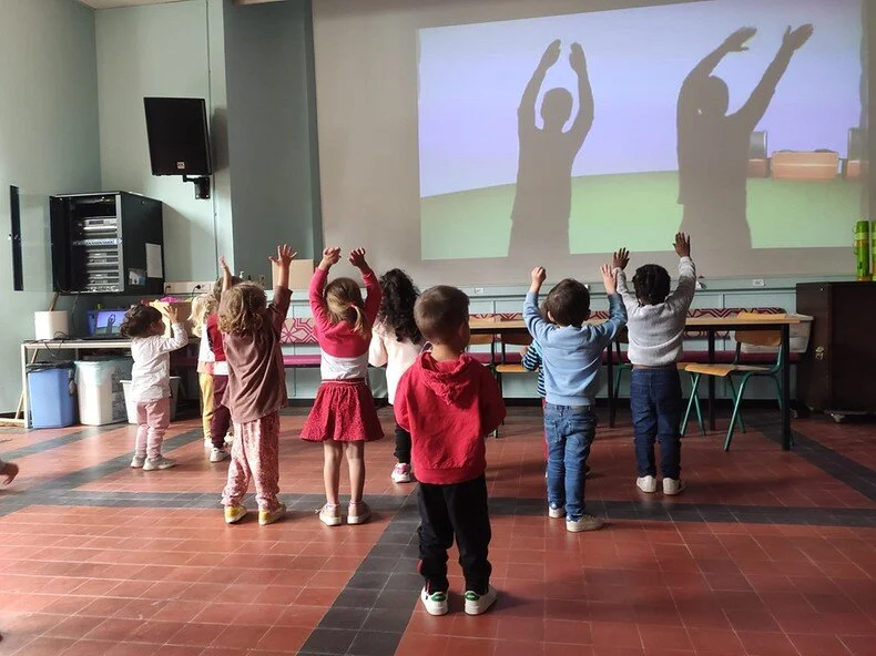 Sportdag jongste kleuters