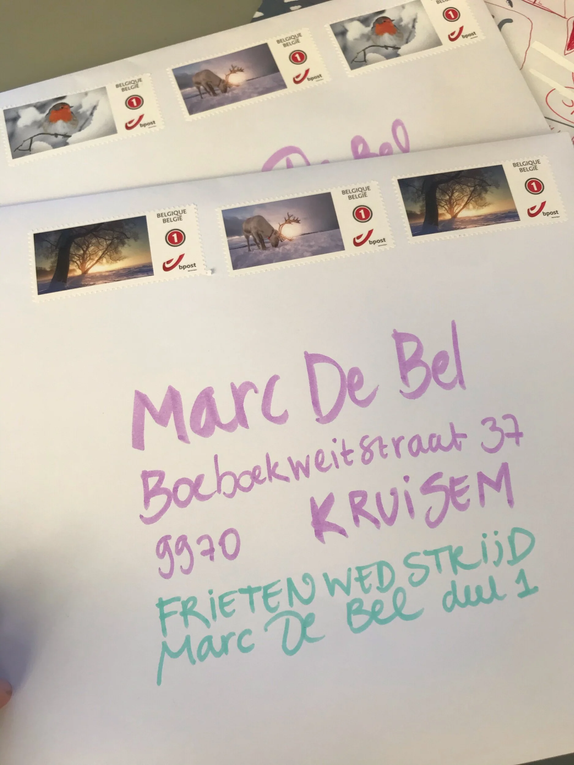 6C: frietjeswedstrijd en spelletjes