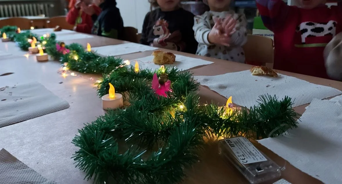 Kerstfeest in de vlinderklas 