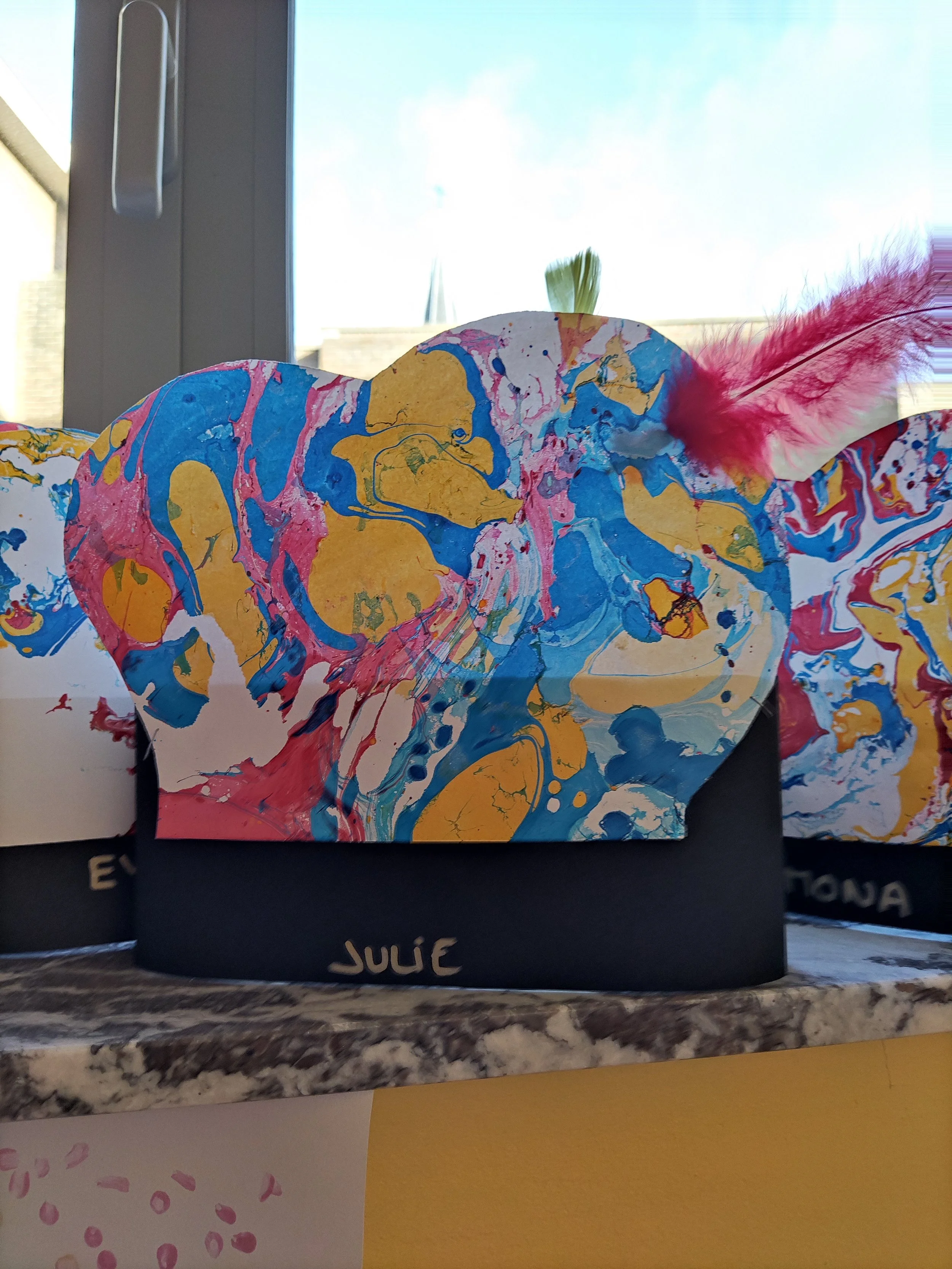 Sint in de vlinderklas