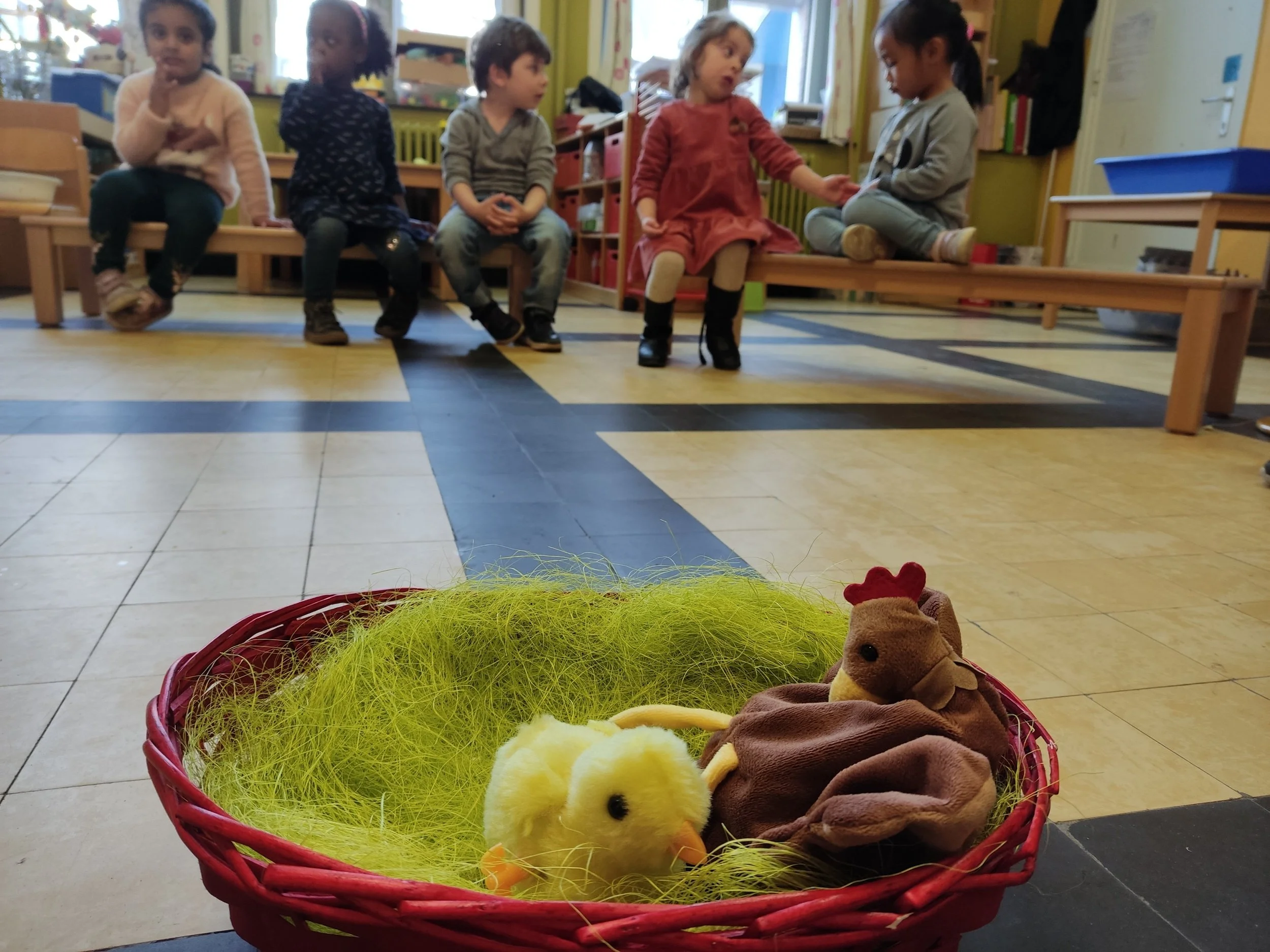 Kot kot kedei, wie komt er uit het ei? (IB)