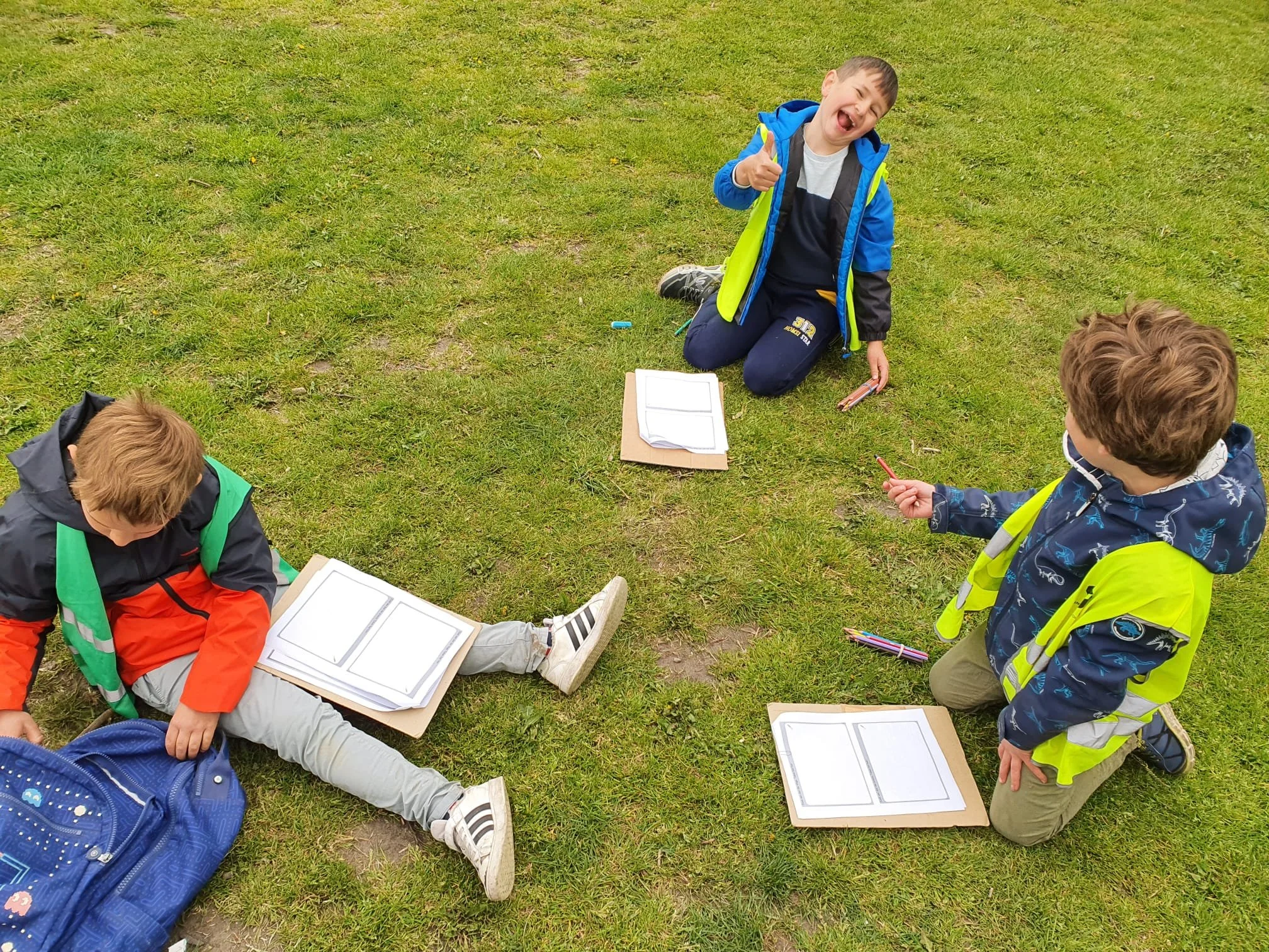 leeruitstap met het tweede leerjaar