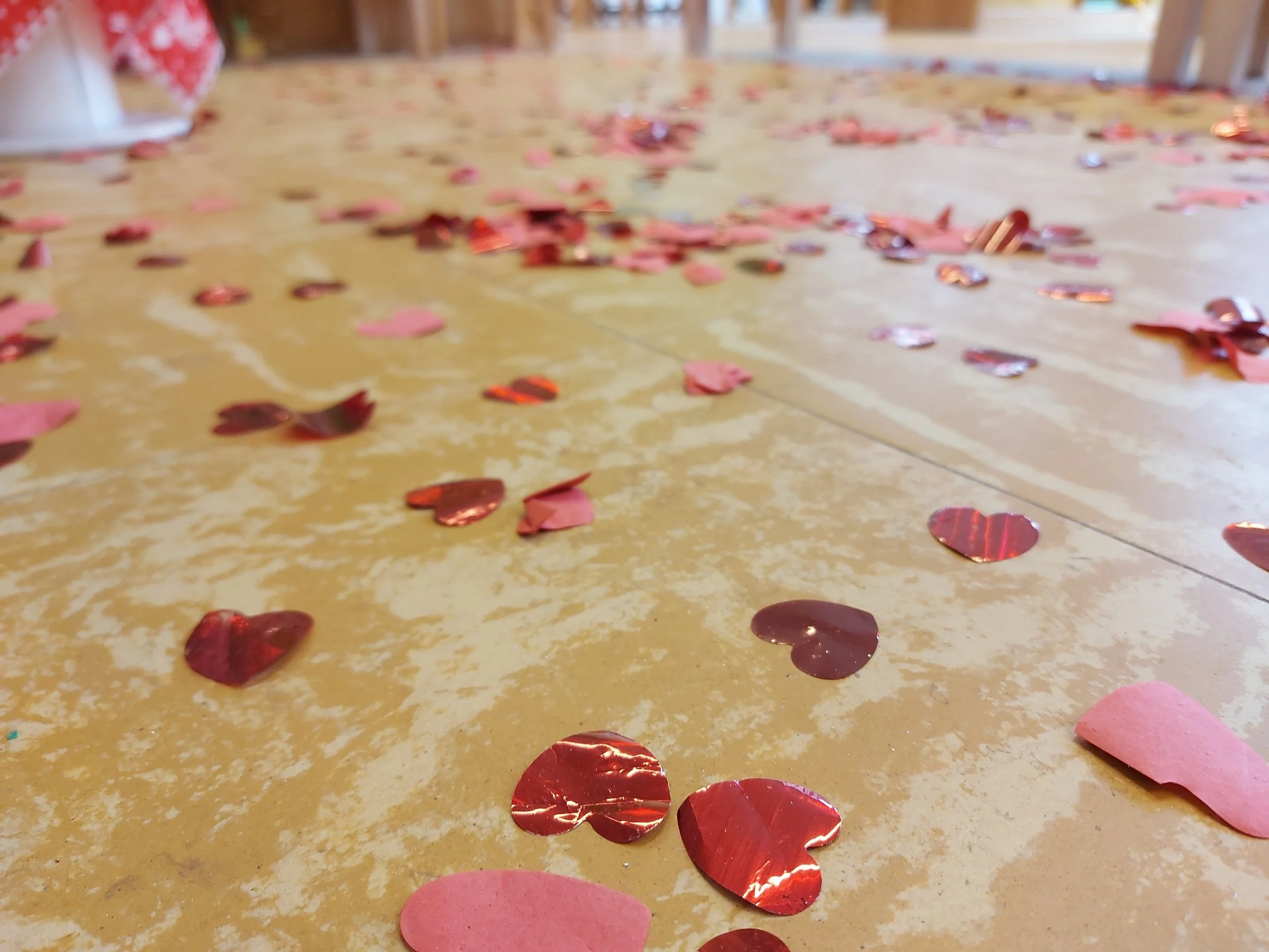 Hartjes voor mama in IC