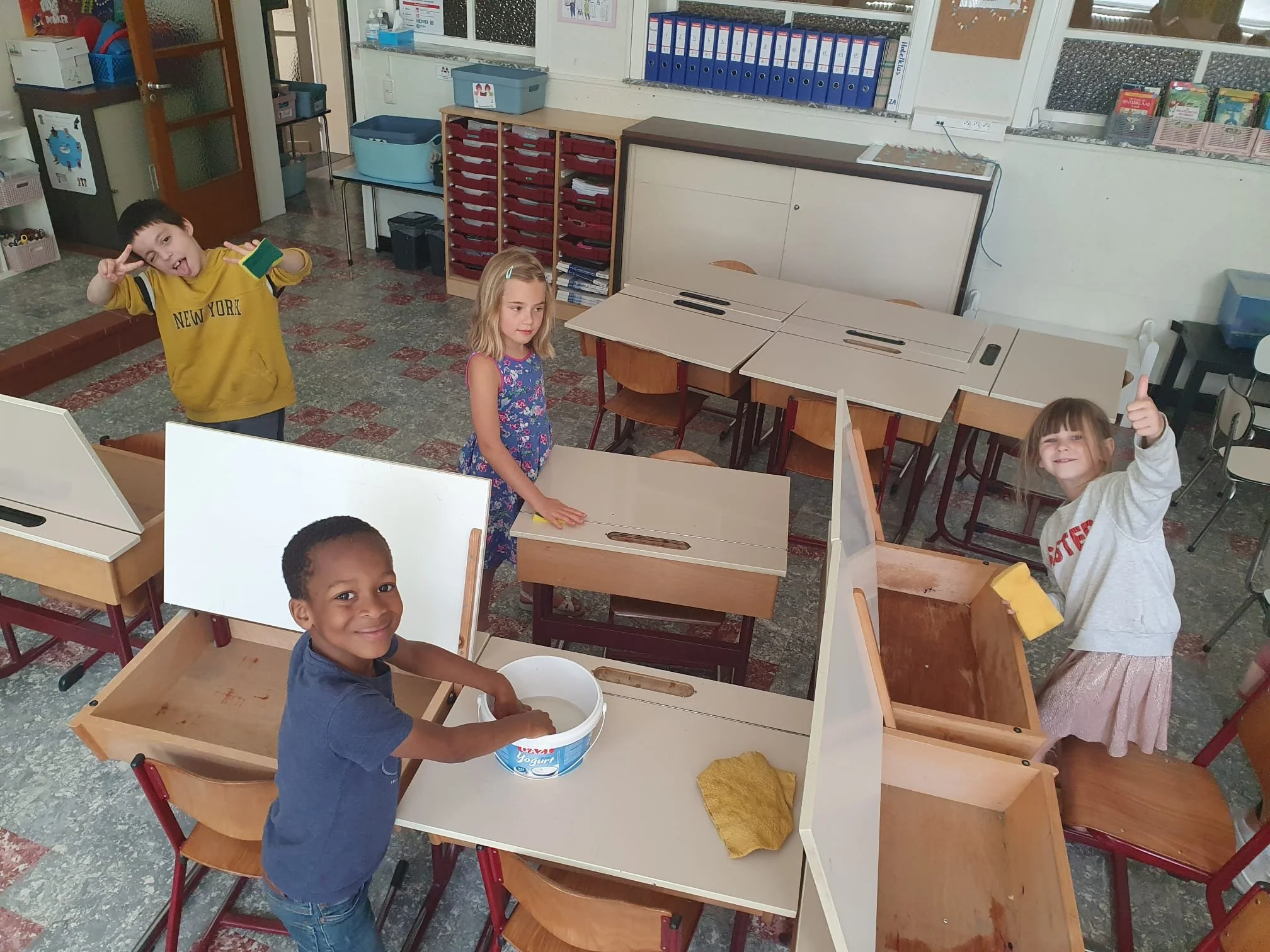 de laatste dagen in 2A