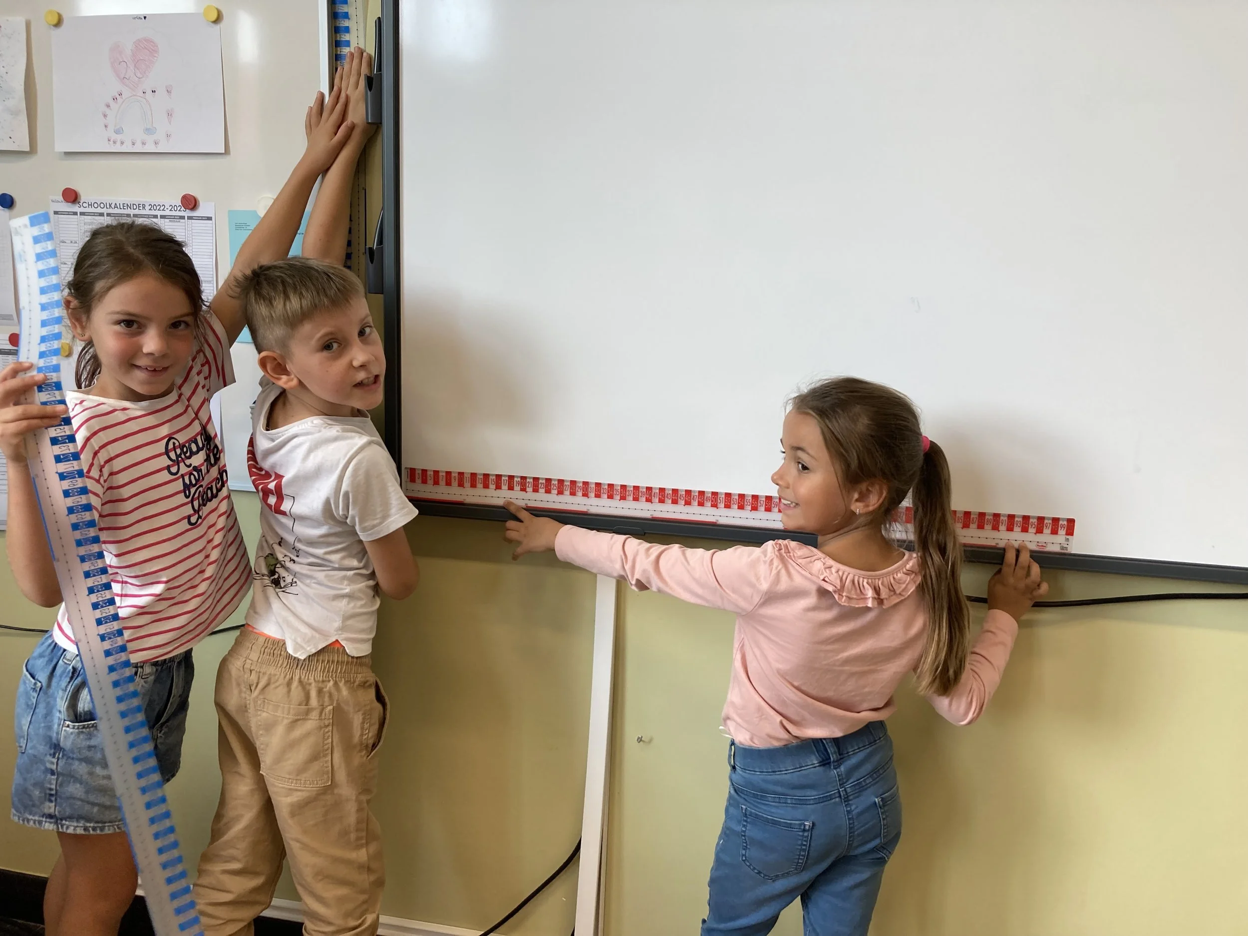 2C: Met de meter in de hand vliegen we het nieuwe schooljaar in.