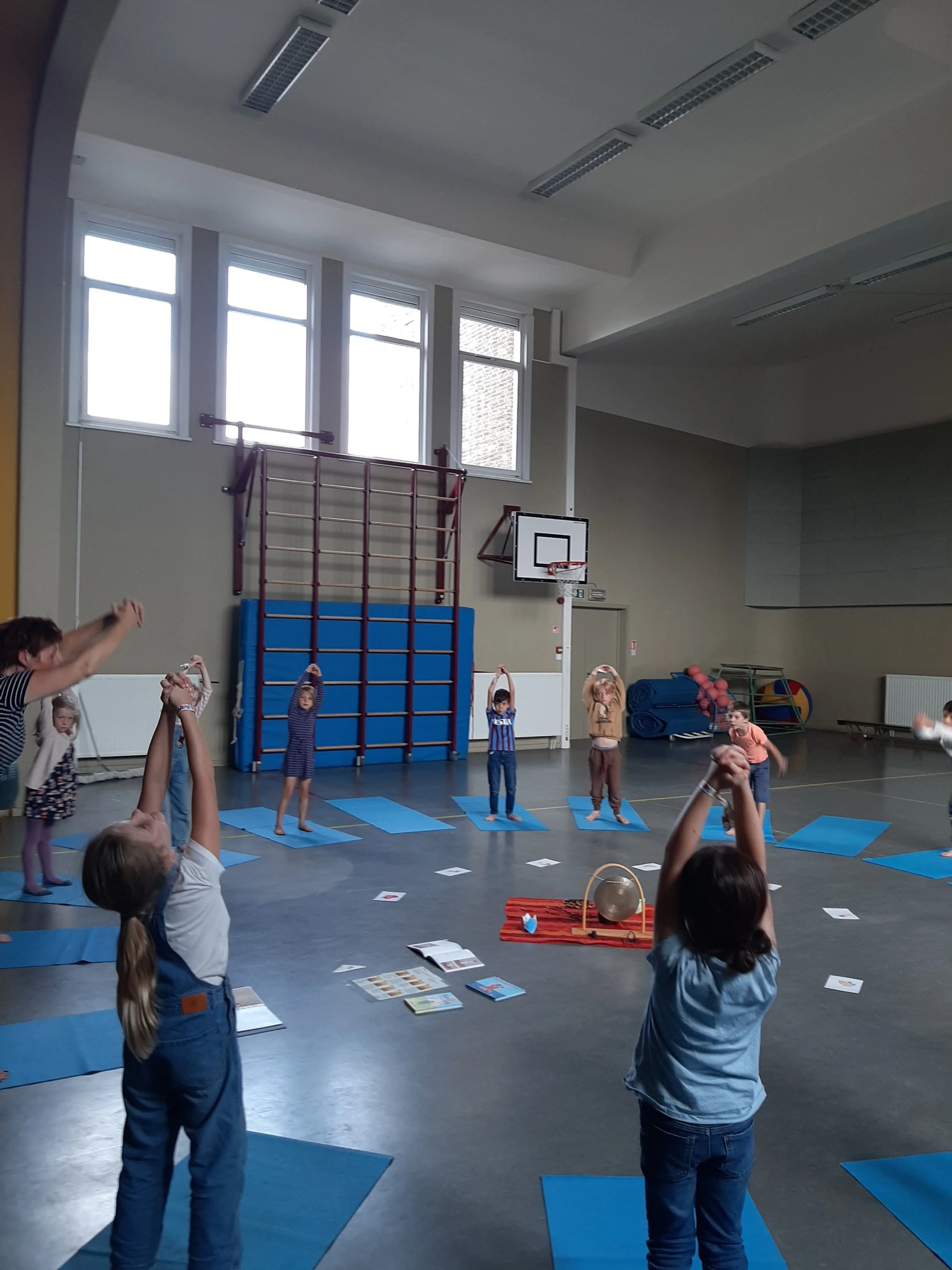 2B: relaxen bij juf Marleen