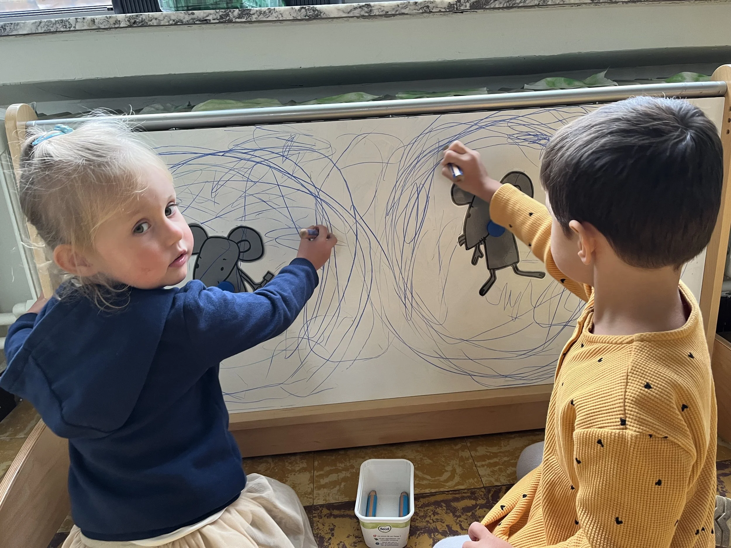 GRIJSJE  ZOEKT  KLEUREN  IN  IC