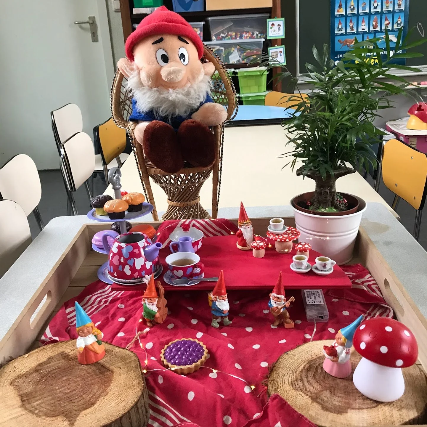 Kabouterfeest in de zebraklas