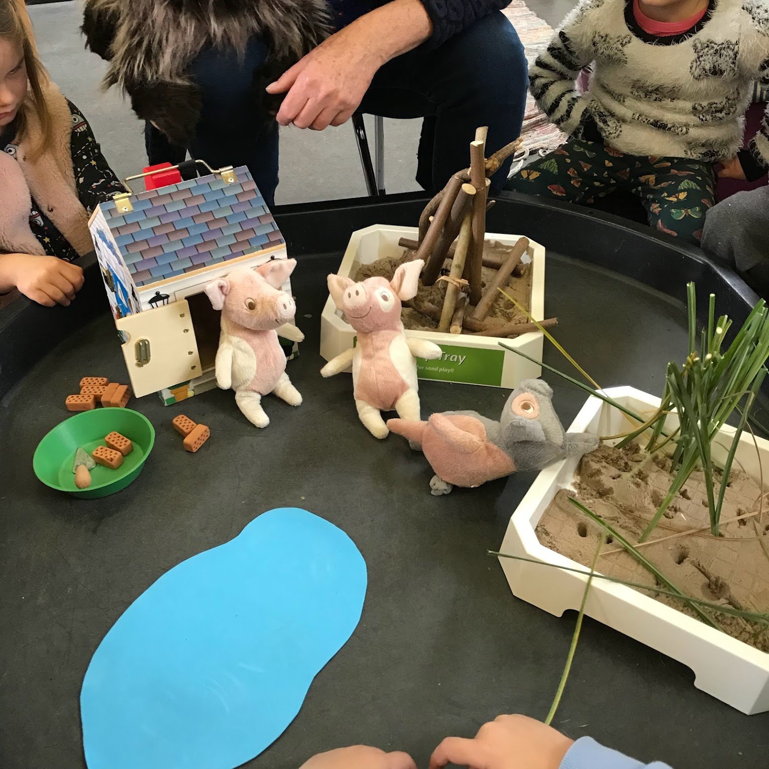 Wolven ontdekken in IIA