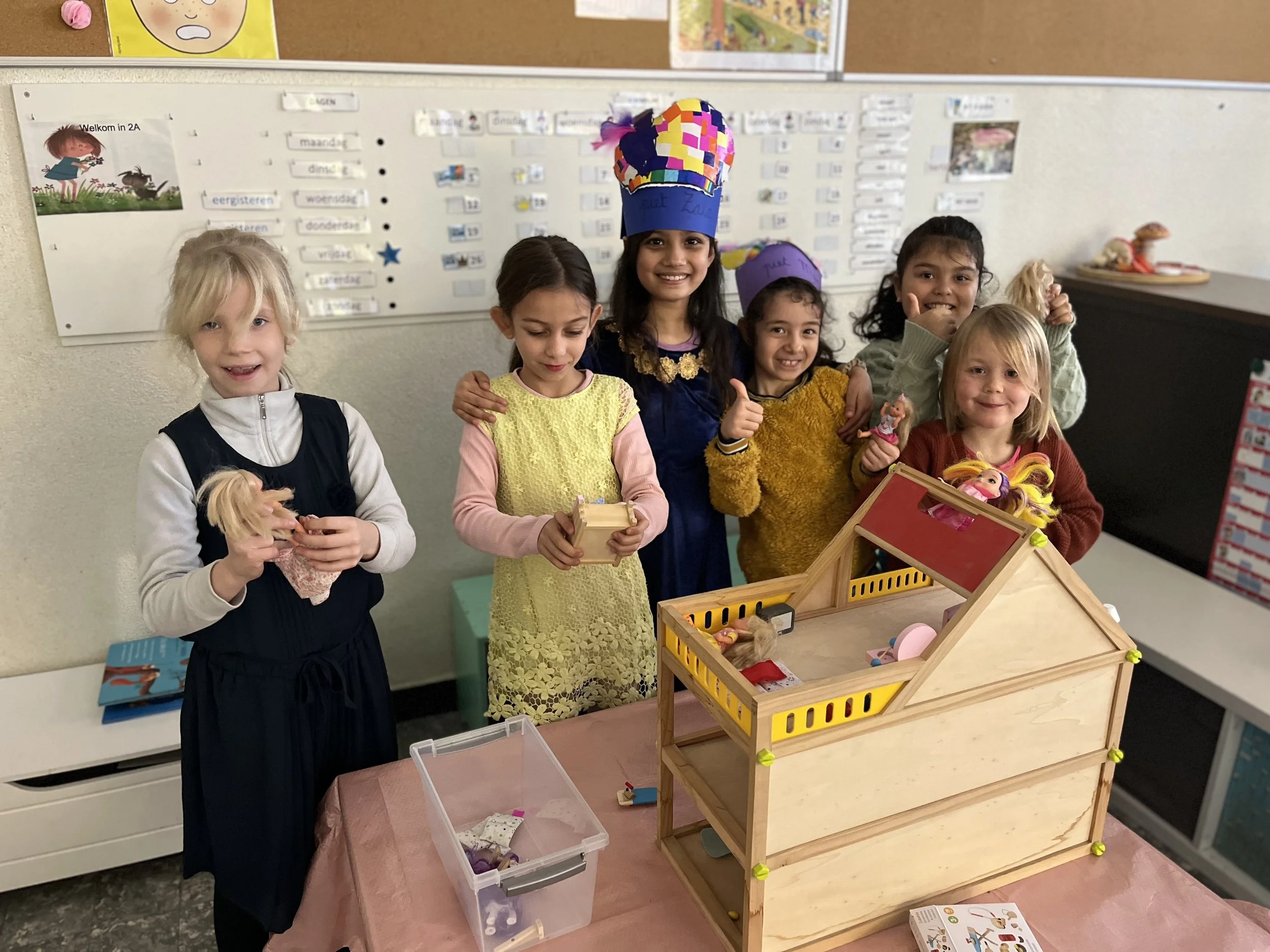 2A en de cadeautjes van de Sint.