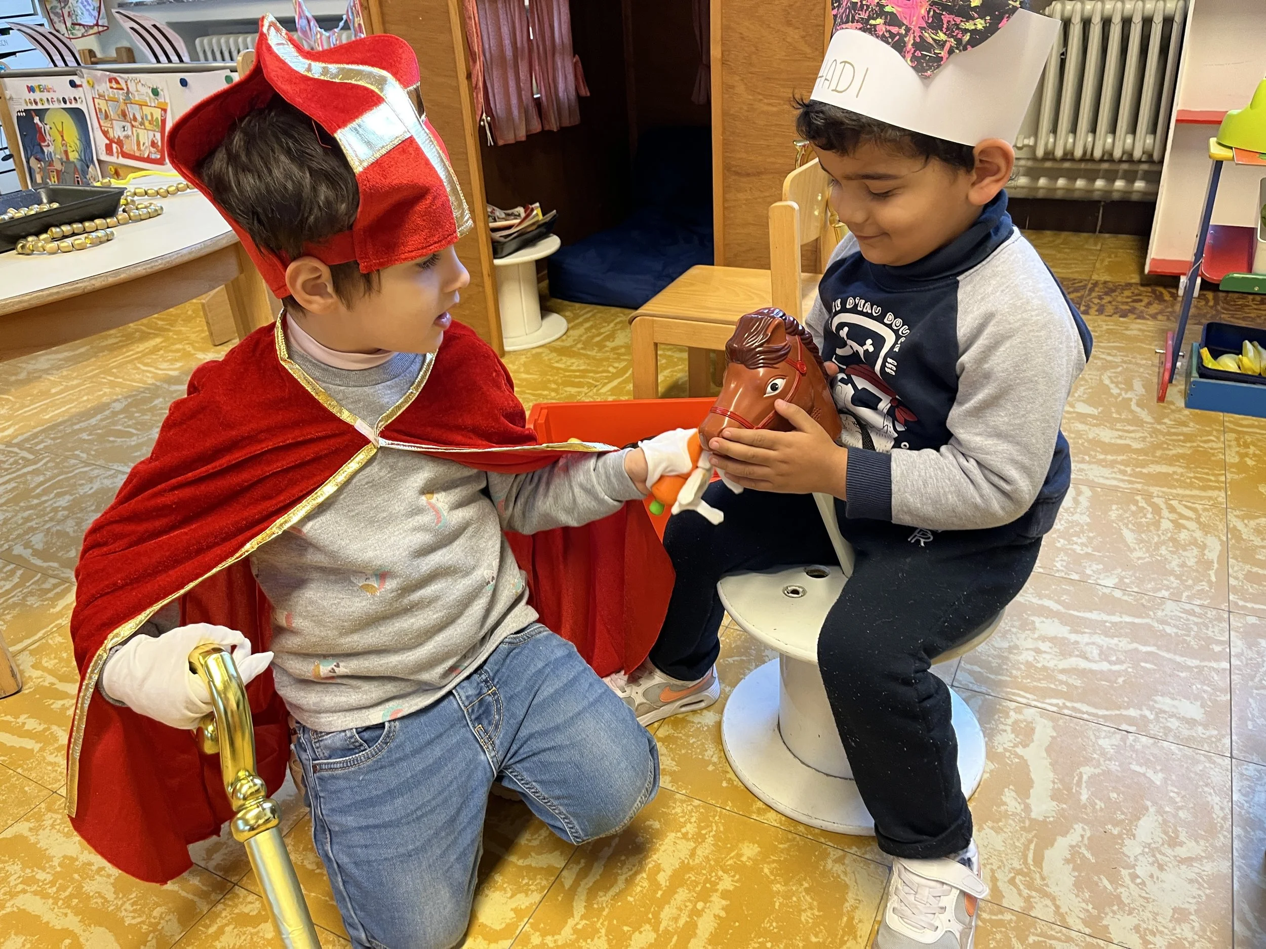 IC speelt Sint en Piet