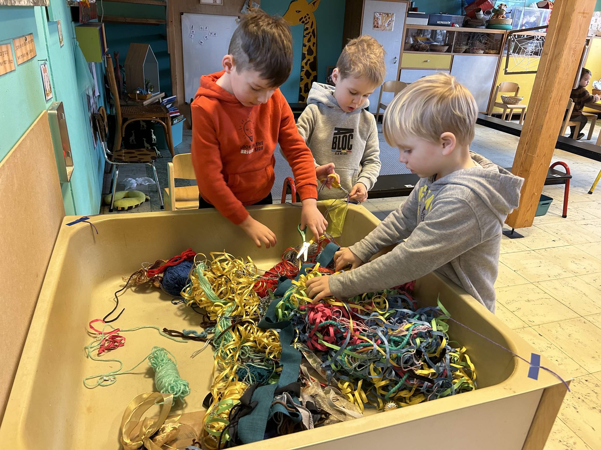 Touwen, linten en draden in IIB