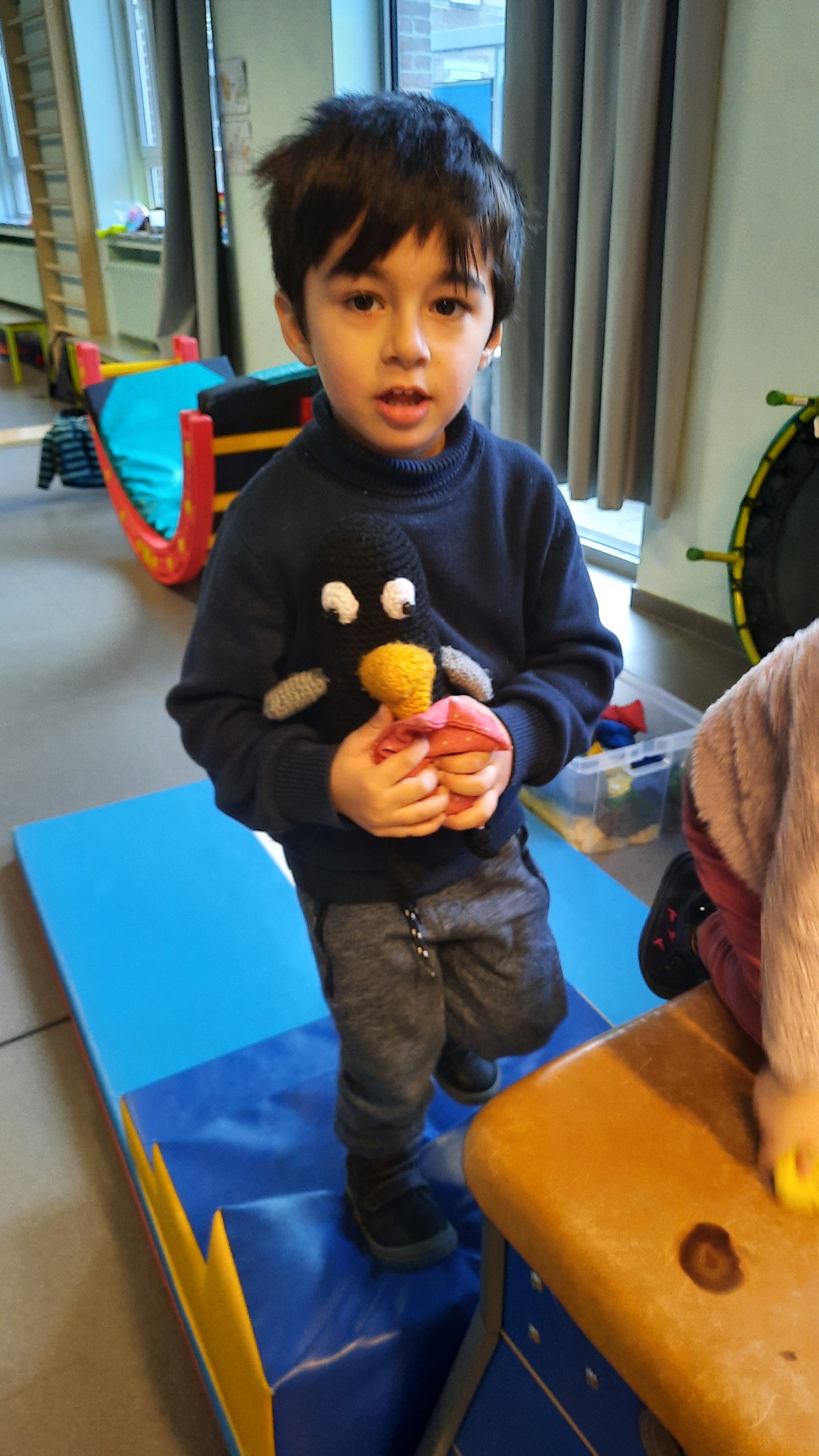 IA: Coco in de sportles