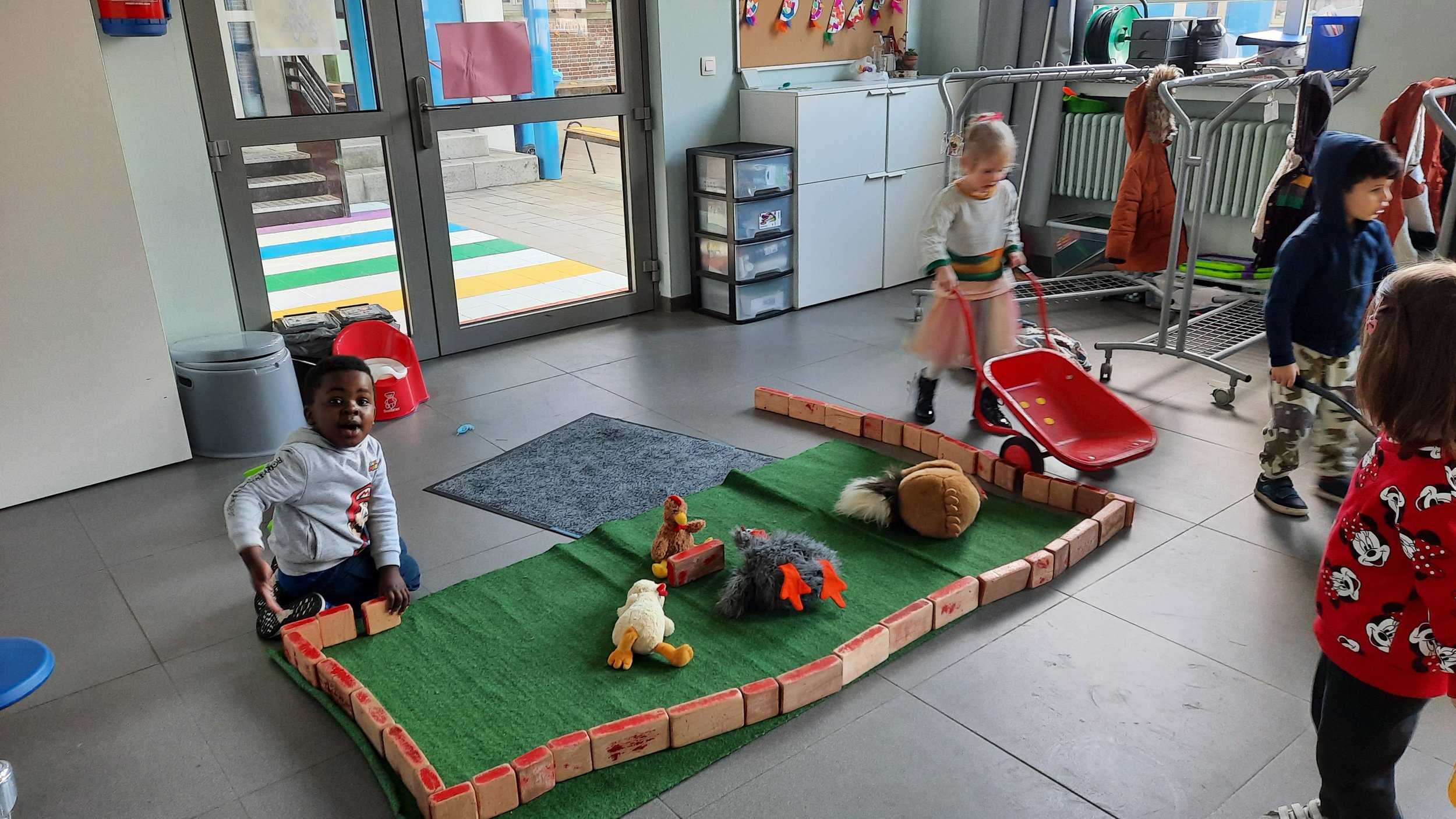 Sporten met kippen en eitjes (IC)