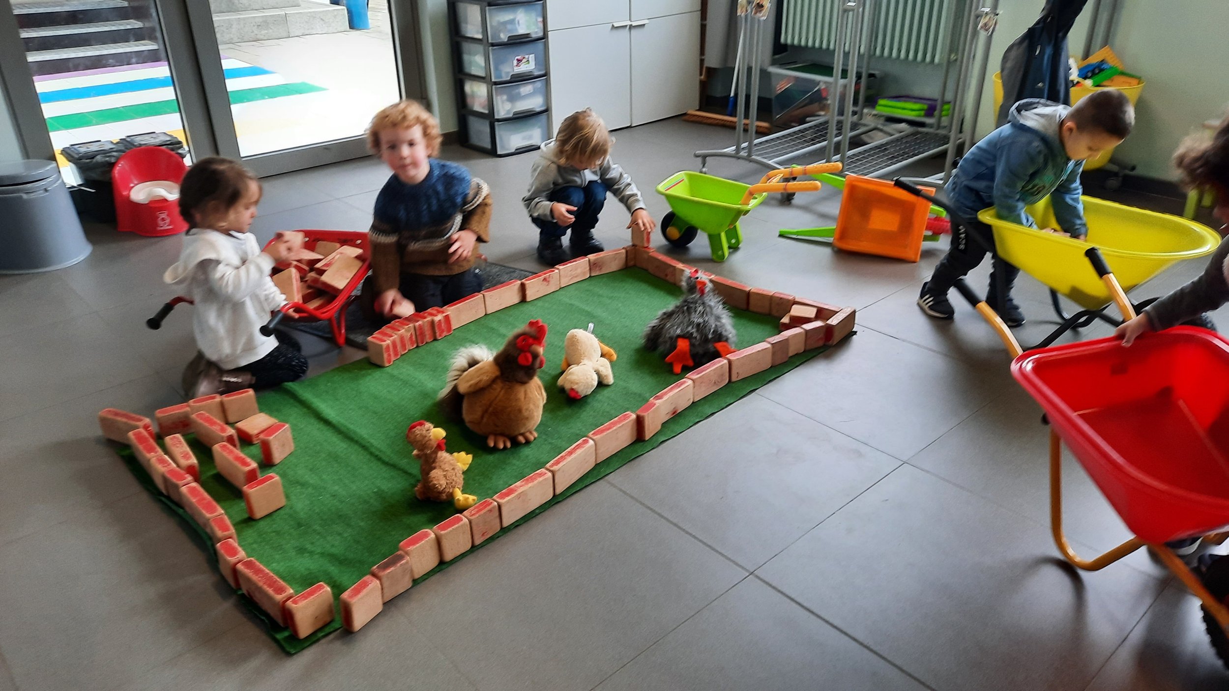 Sporten met kippen en eitjes (IB)