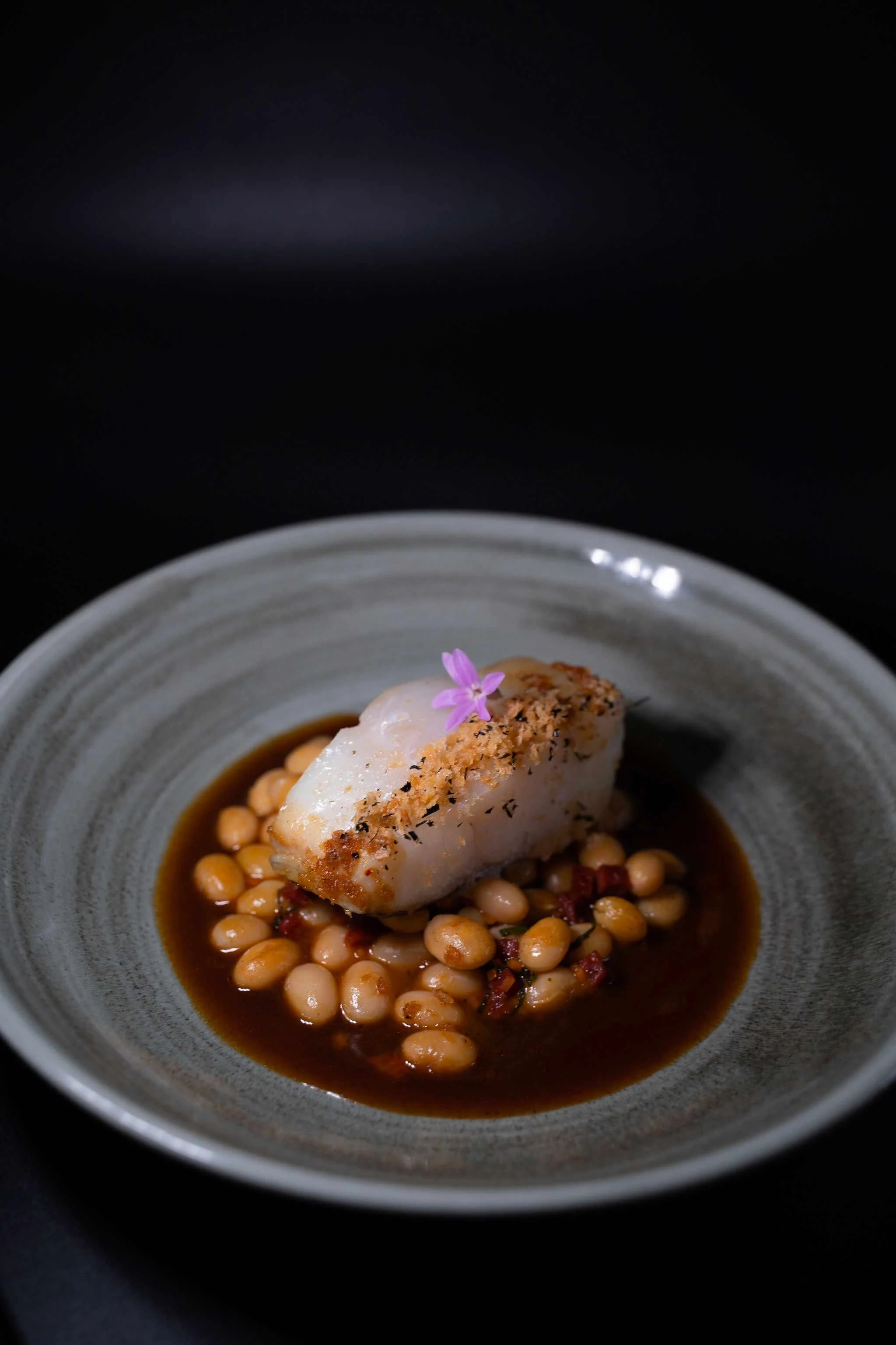 Cabillaud confit & cocos de Paimpol