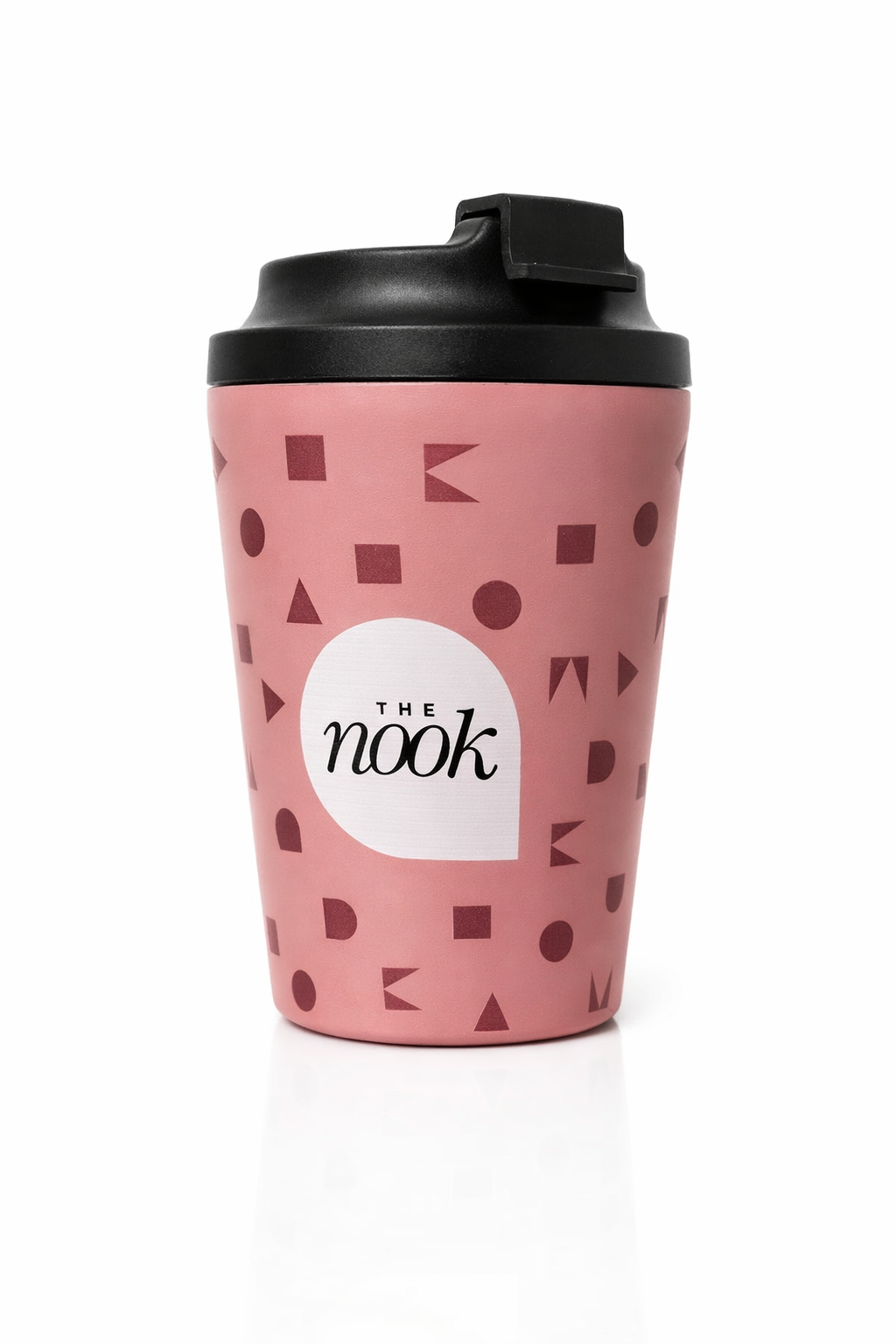 The Nook Baby Pink Metal Vacuum Thermos