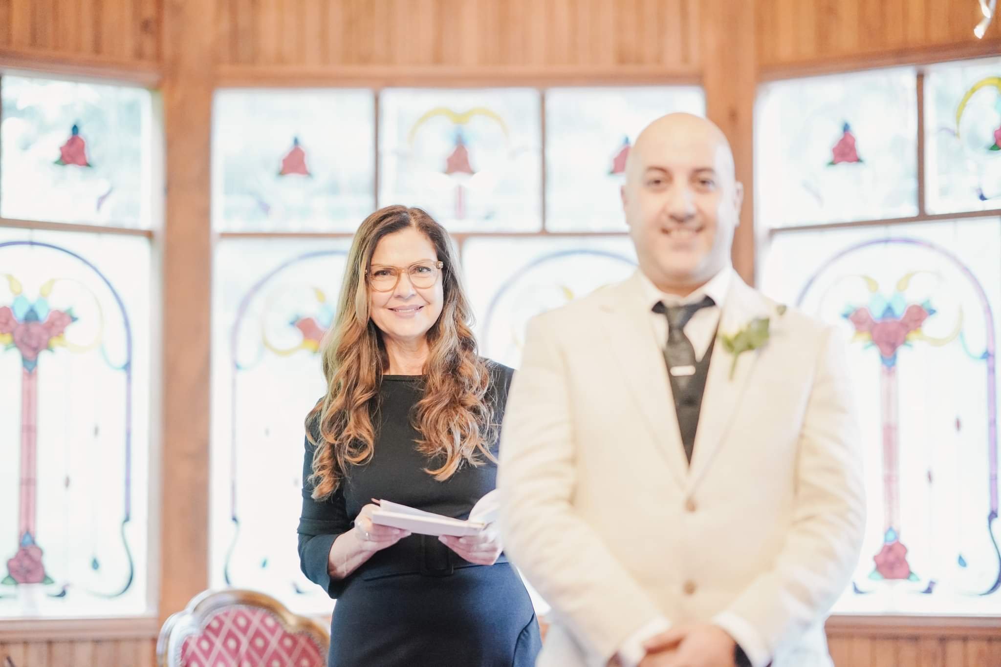 A groom waiting in anticipation is always one of my favourite observations!