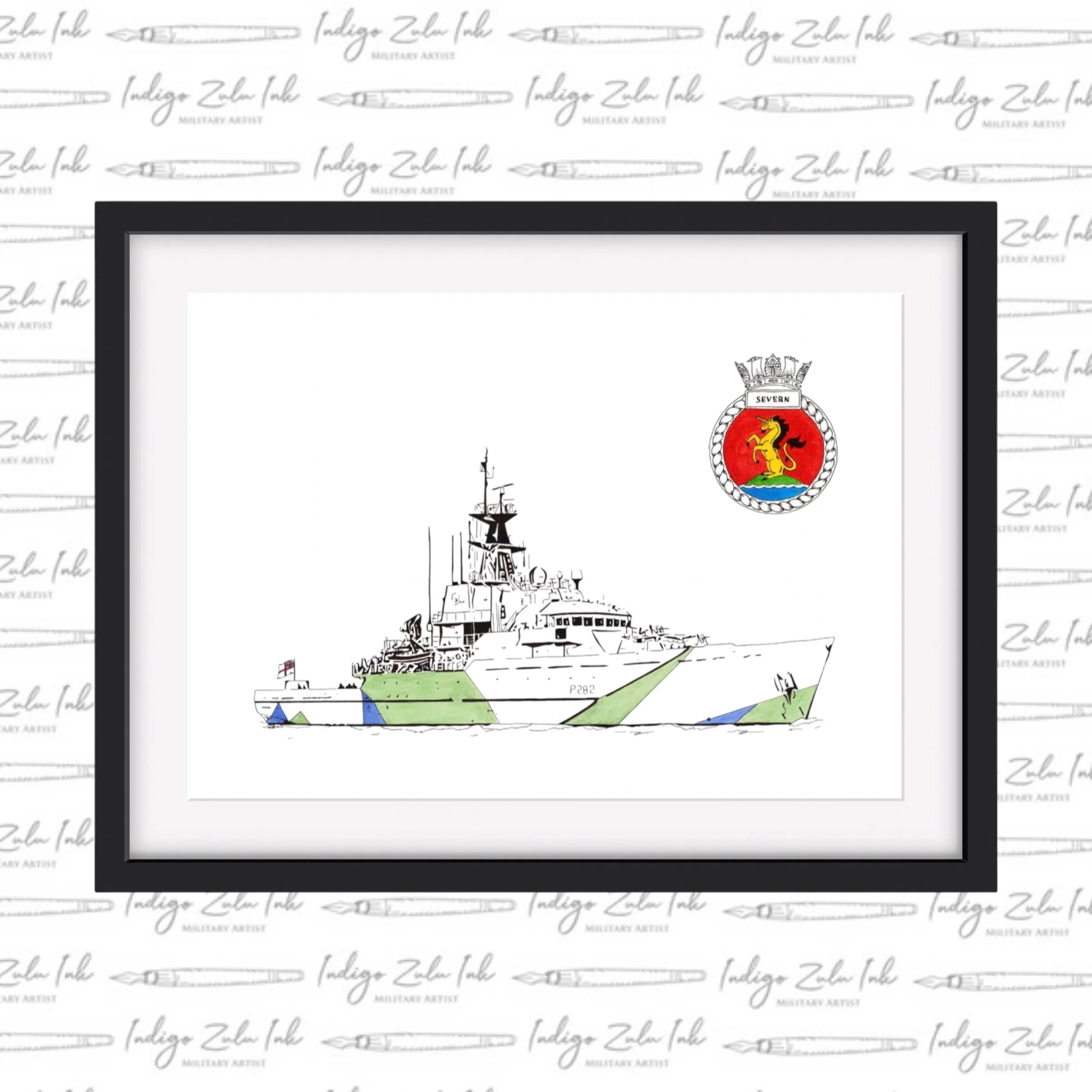 HMS Severn - P282
